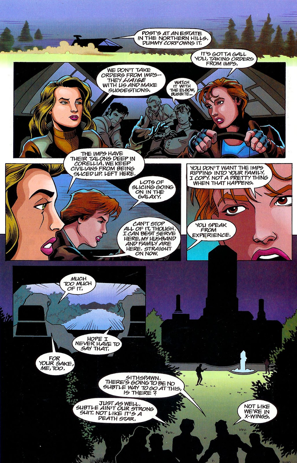 Star Wars: X-Wing Rogue Squadron issue 27 - Page 12