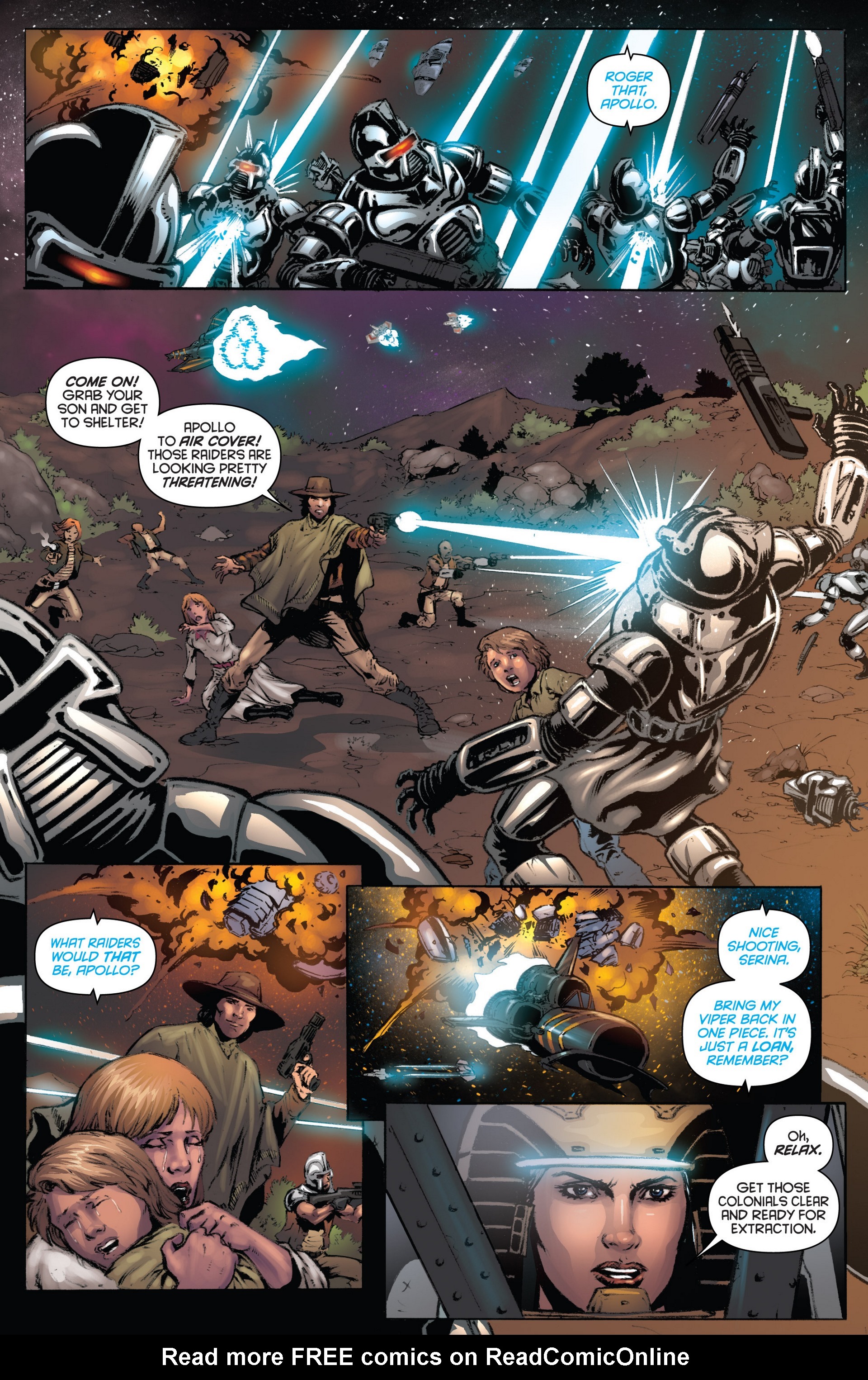 Read online Classic Battlestar Galactica (2013) comic -  Issue #4 - 7