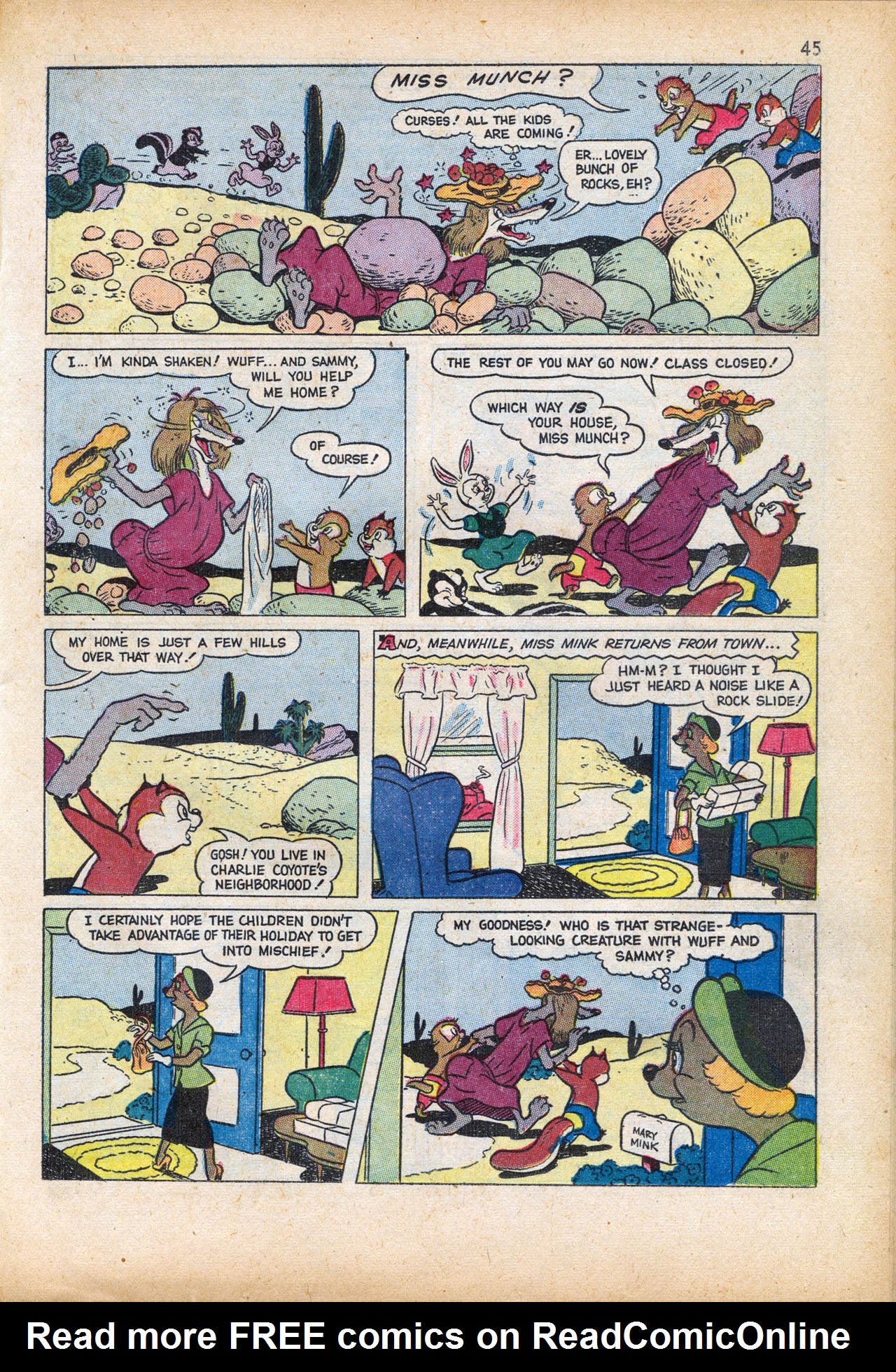 Read online Tom & Jerry's Back to School comic -  Issue # TPB - 47