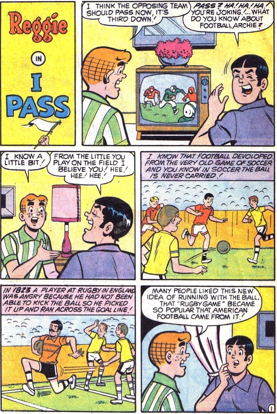 Read online Reggie and Me (1966) comic -  Issue #45 - 16