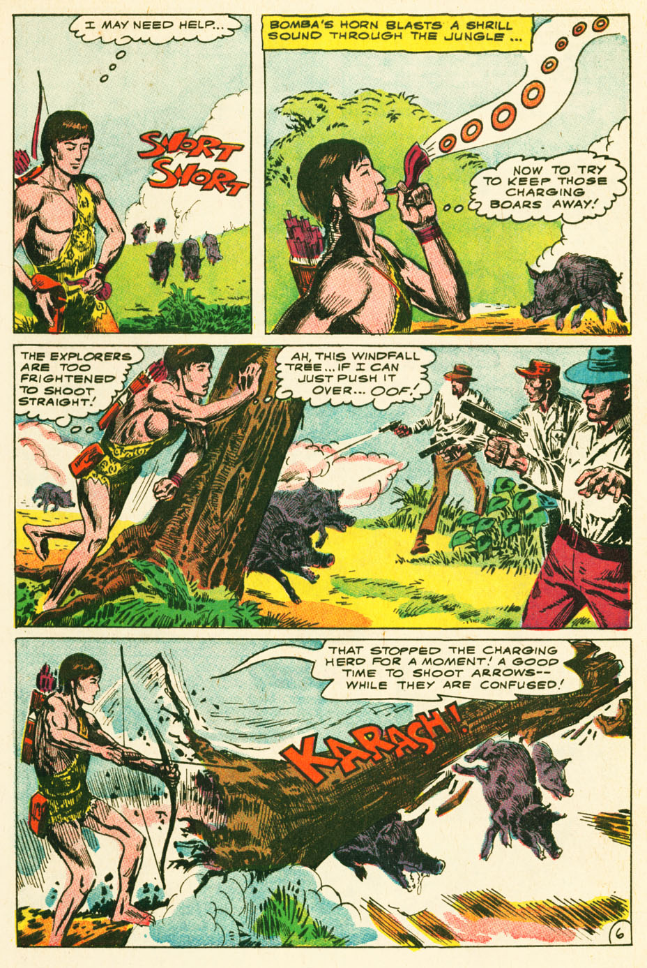 Read online Bomba, The Jungle Boy comic -  Issue #1 - 7