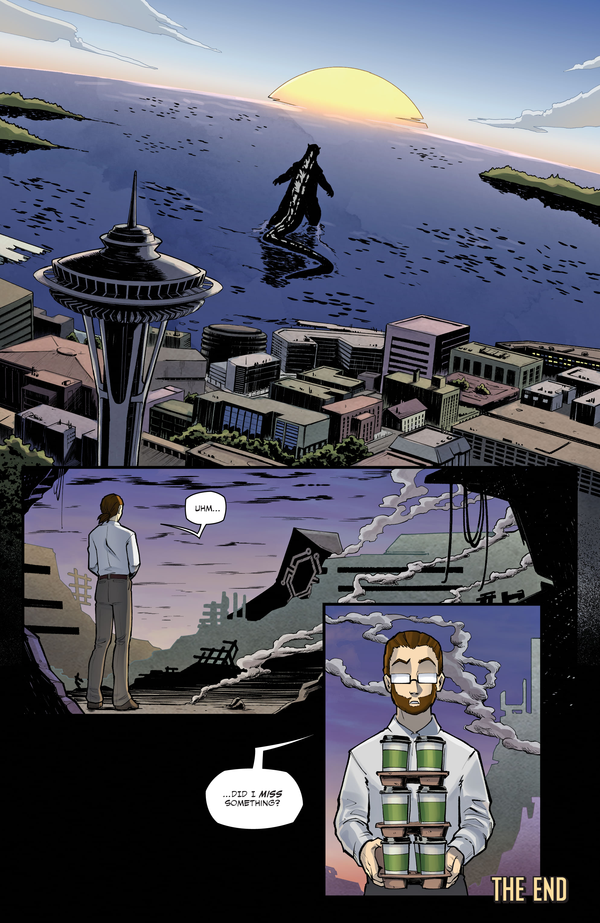 Read online Godzilla Rivals: Vs. Gigan comic -  Issue # Full - 41