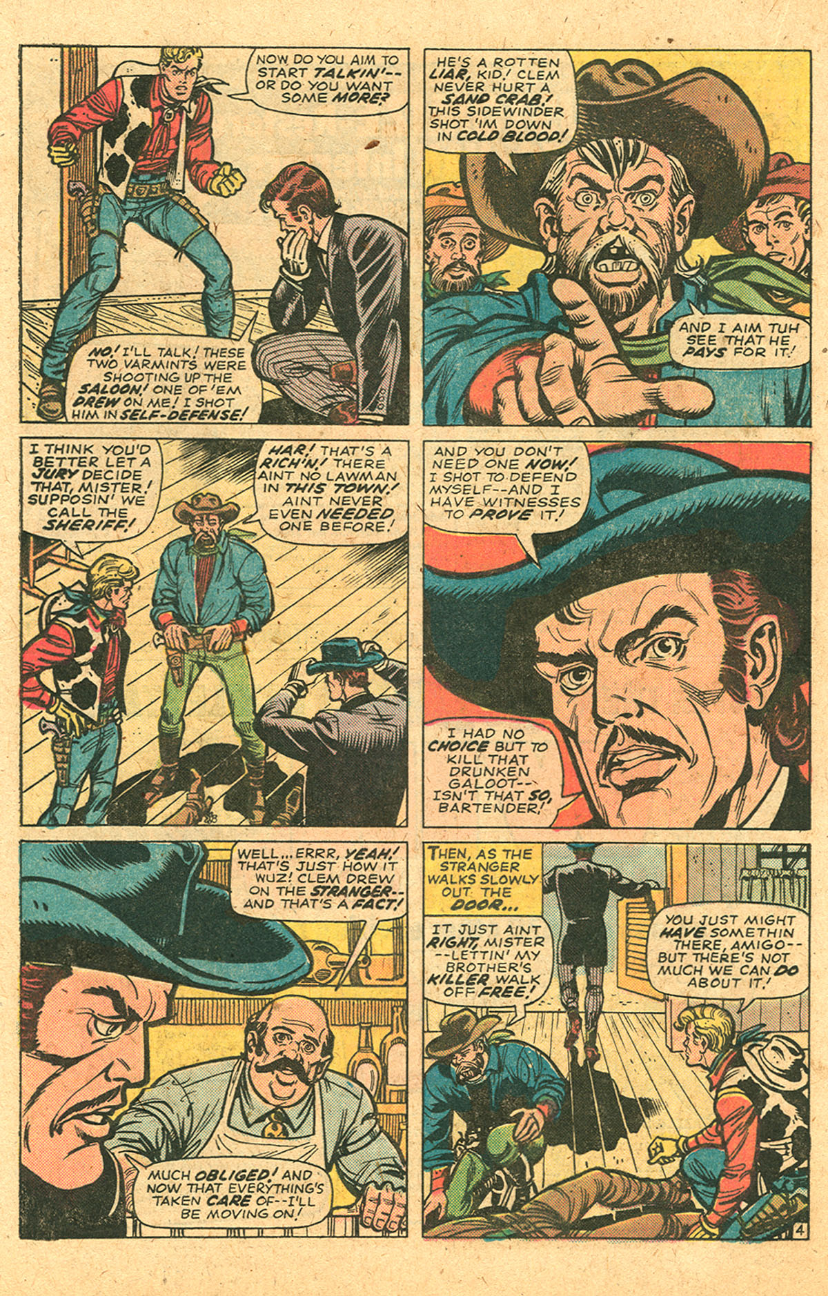 Read online Kid Colt Outlaw comic -  Issue #196 - 24