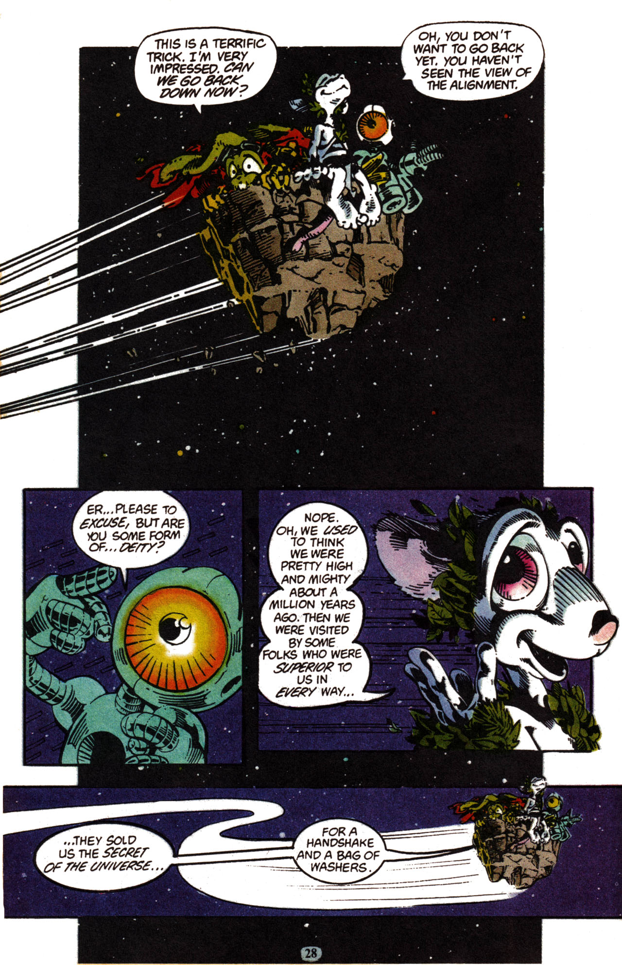 Read online Bucky O'Hare (1991) comic -  Issue #5 - 27