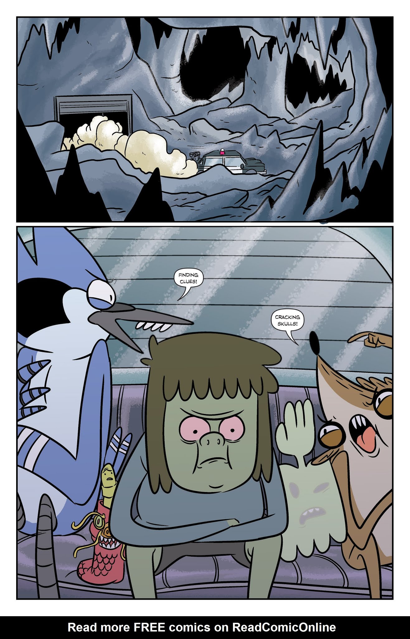 Read online Regular Show: Noir Means Noir, Buddy comic -  Issue # TPB (Part 2) - 13