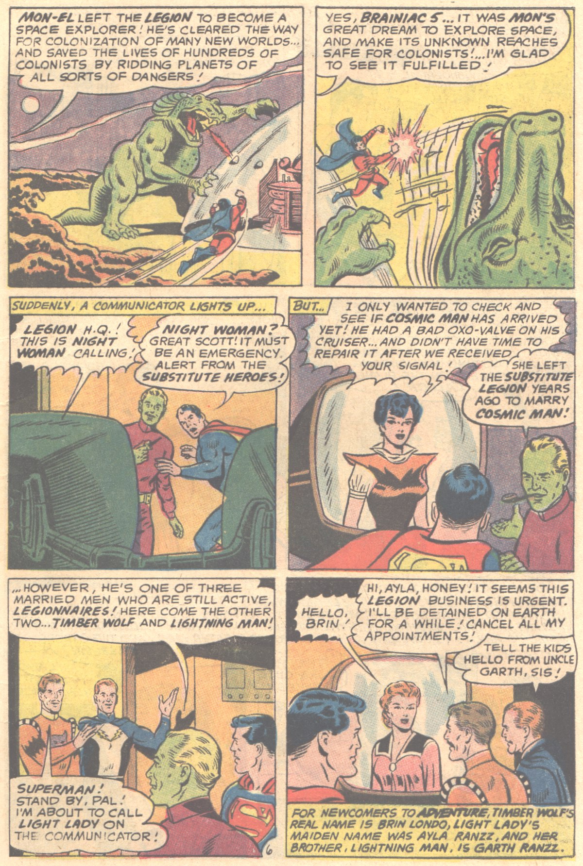 Read online Adventure Comics (1938) comic -  Issue #354 - 9