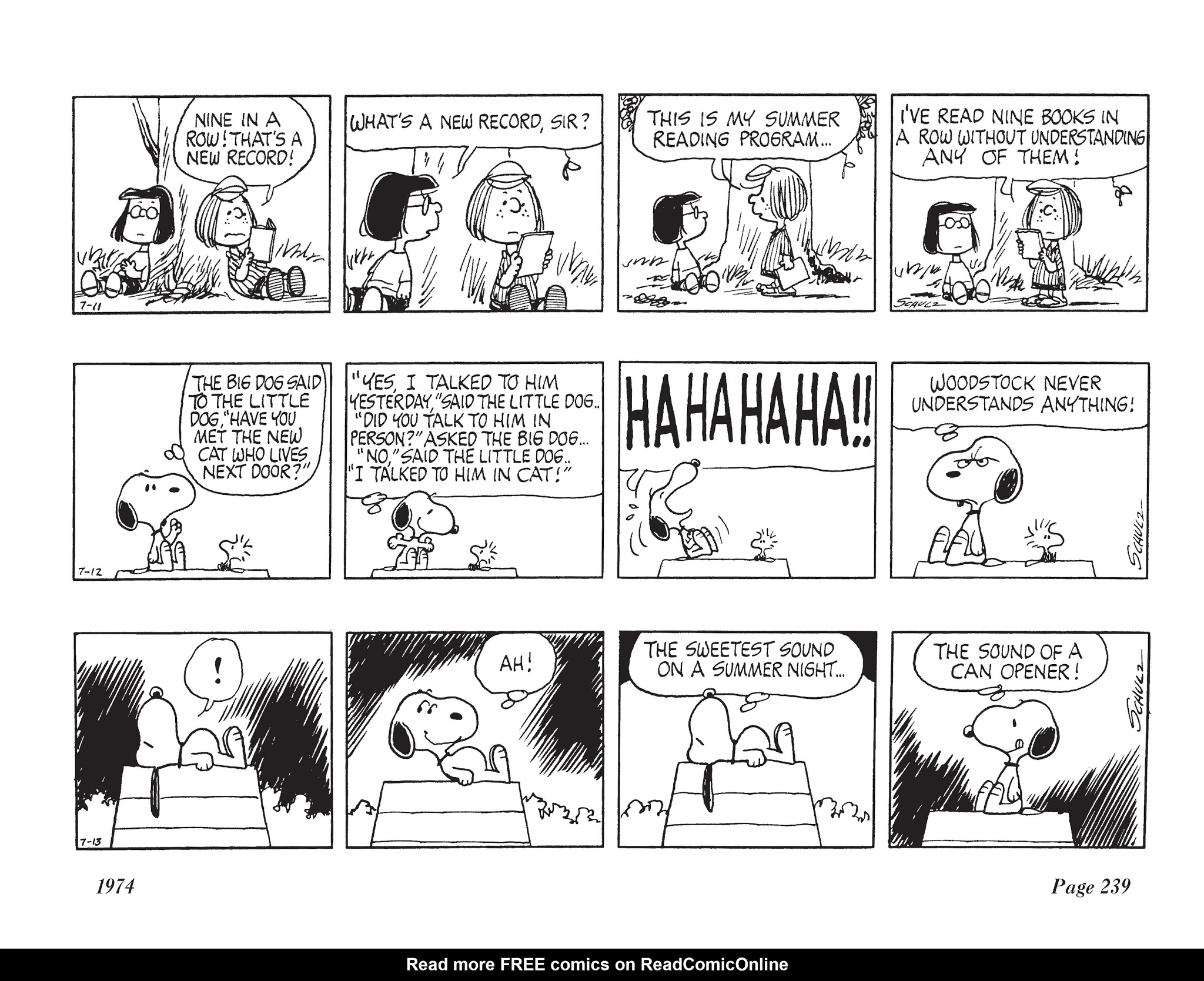 Read online The Complete Peanuts comic -  Issue # TPB 12 - 253