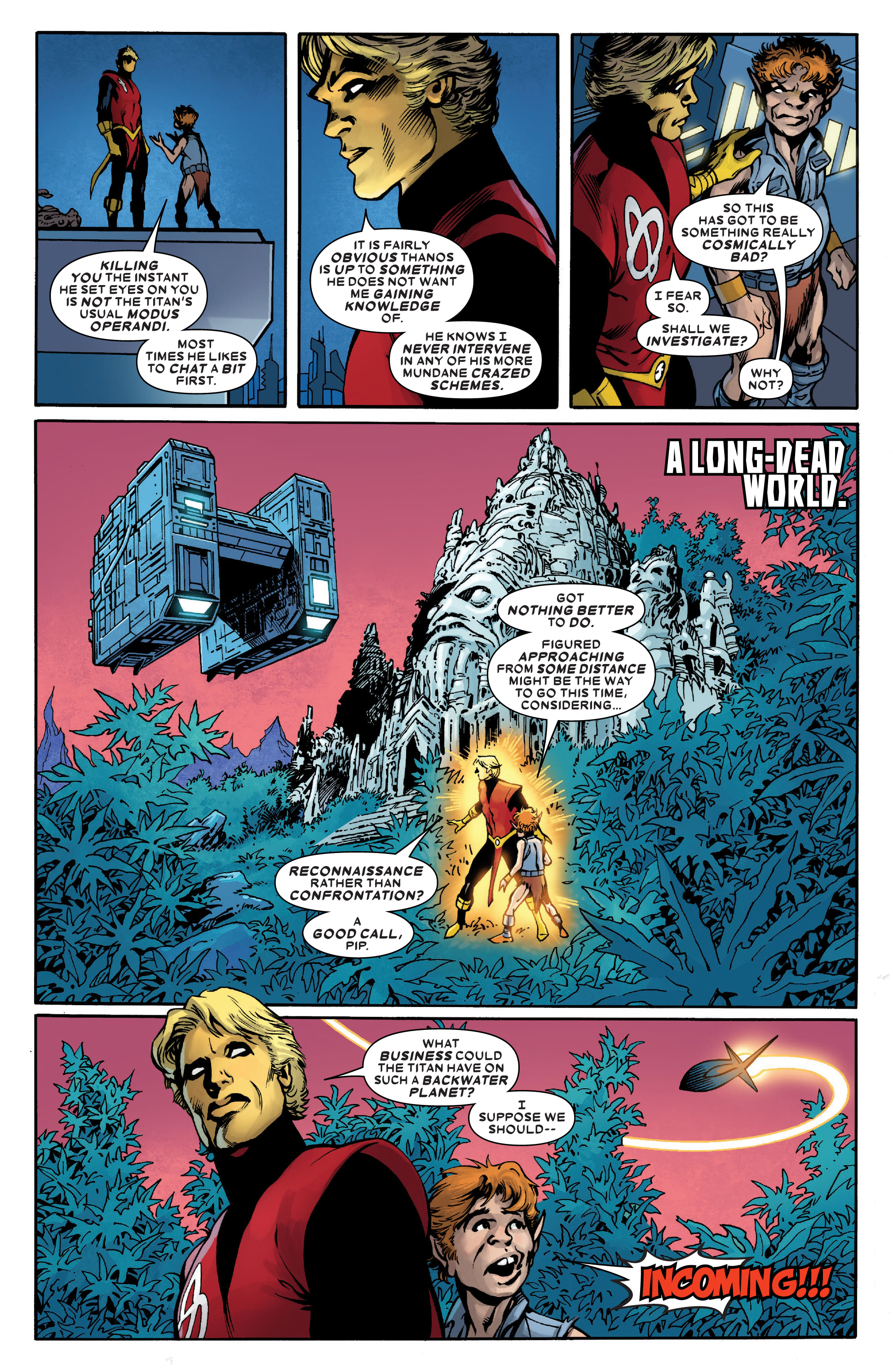 Read online Thanos: The Infinity Saga Omnibus comic -  Issue # TPB (Part 7) - 79