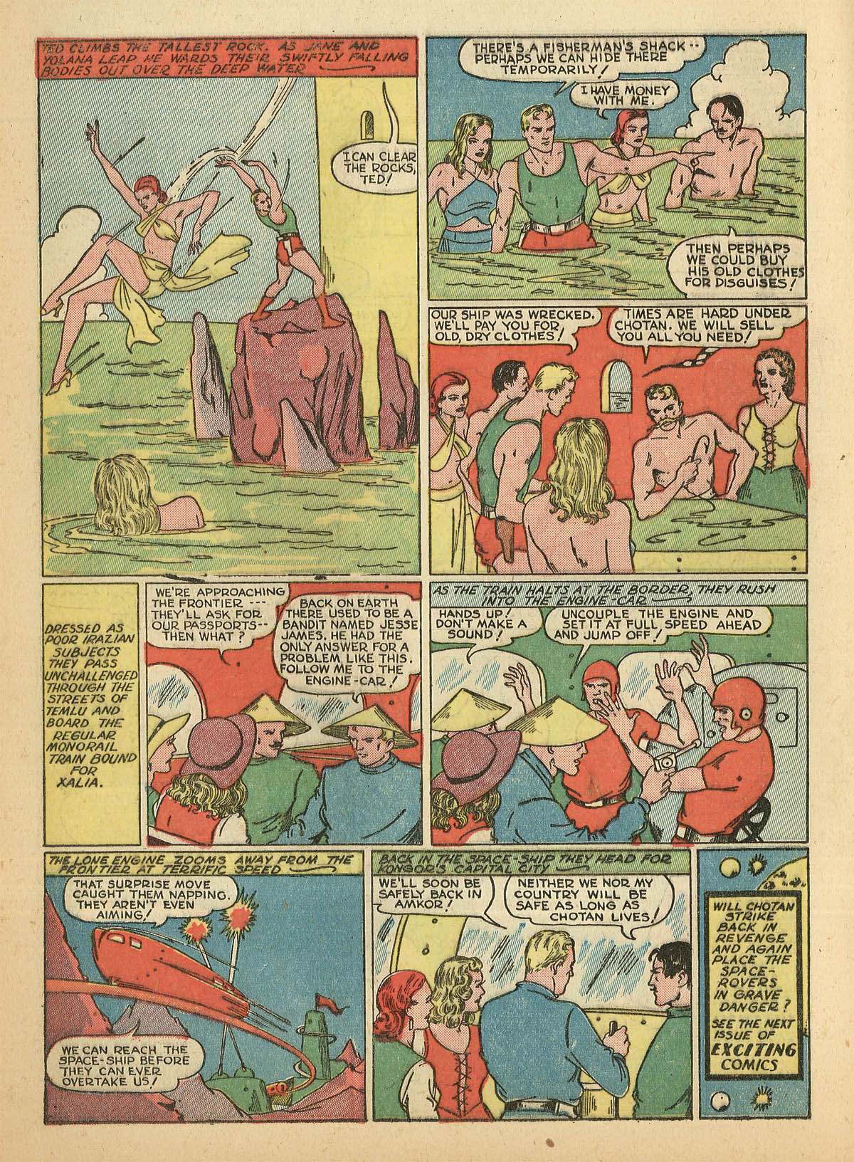 Read online Exciting Comics comic -  Issue #8 - 20