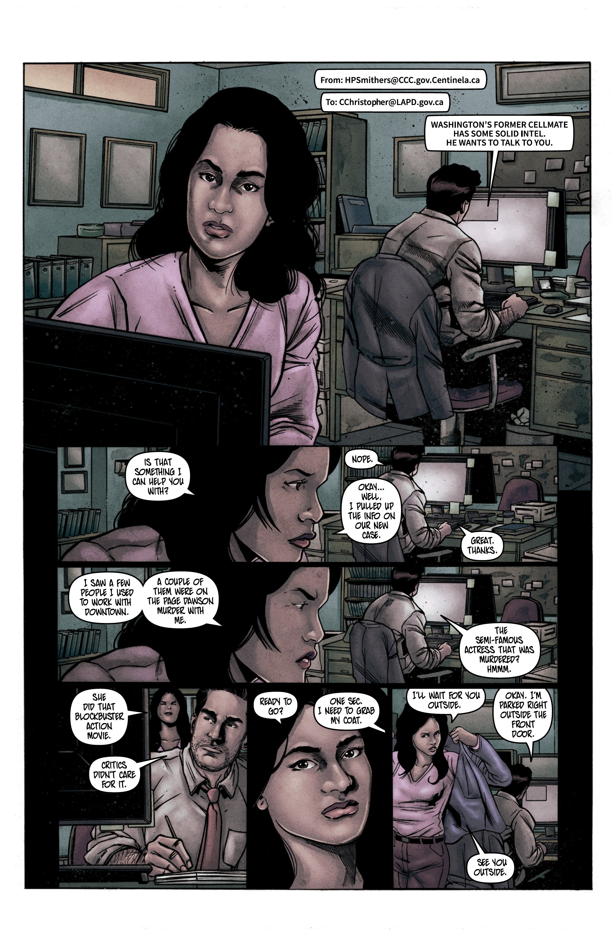 Read online Vindication comic -  Issue #1 - 12