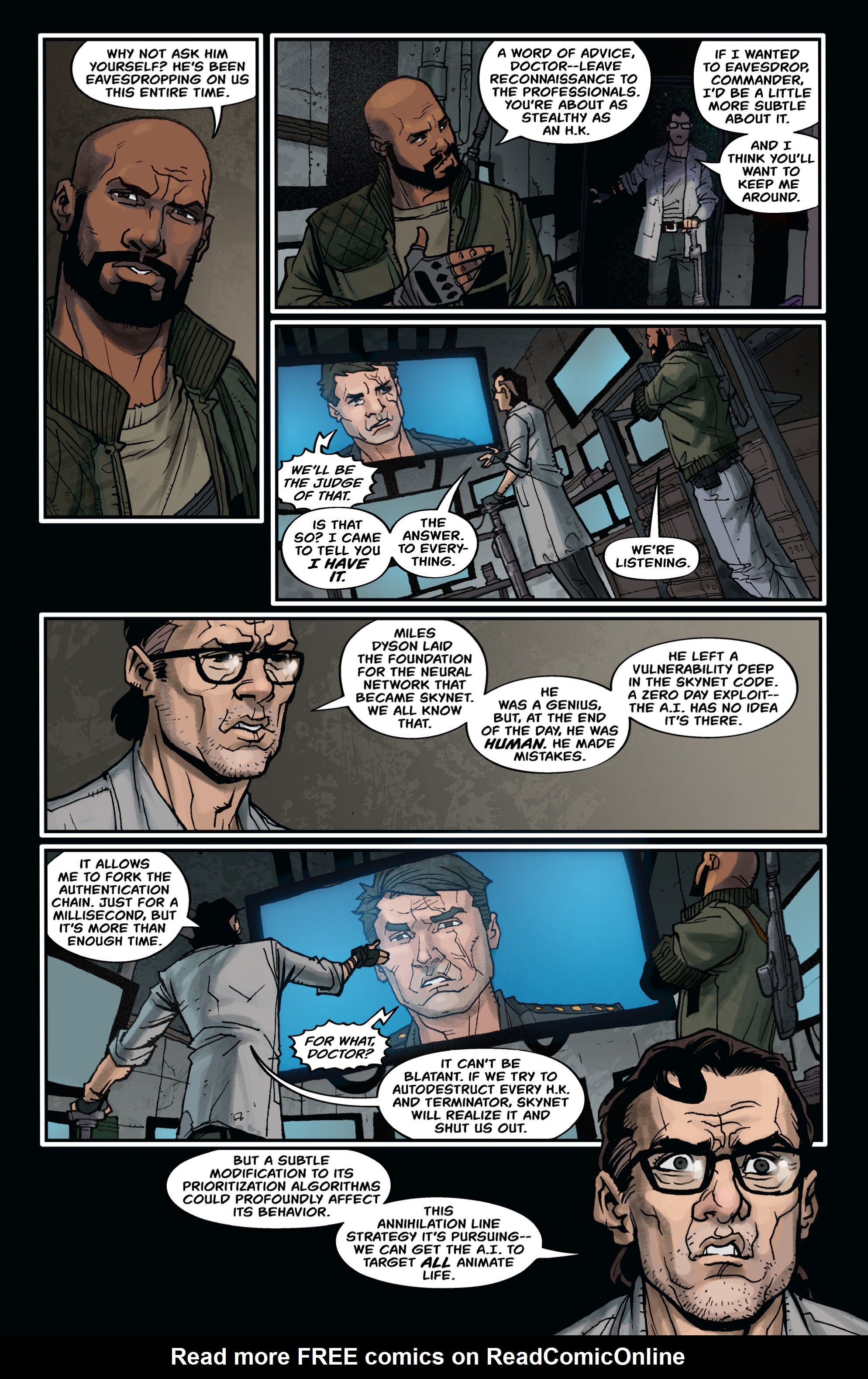 Read online Terminator: Resistance – Zero Day Exploit comic -  Issue # Full - 46