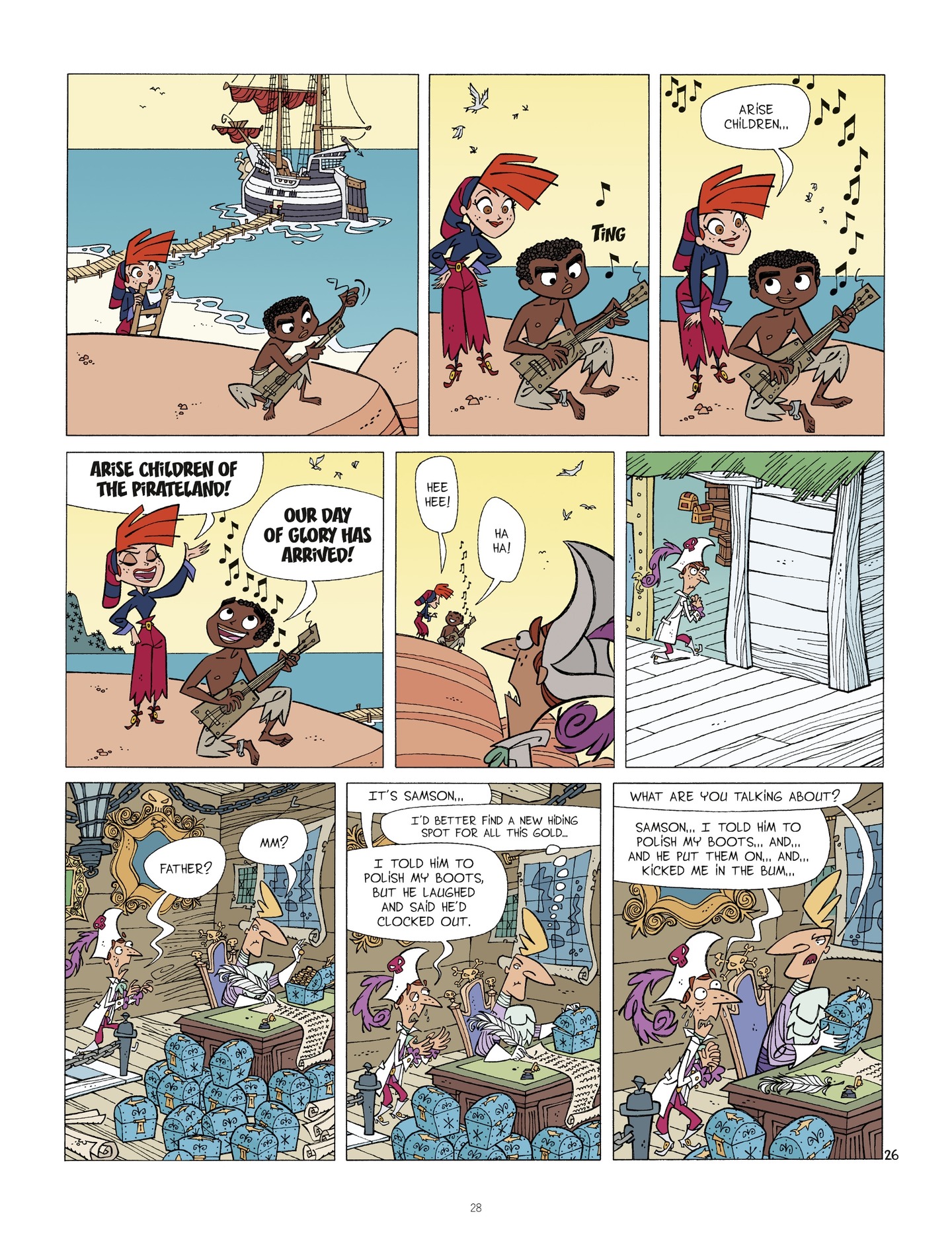 Read online Pirate Family comic -  Issue #1 - 28