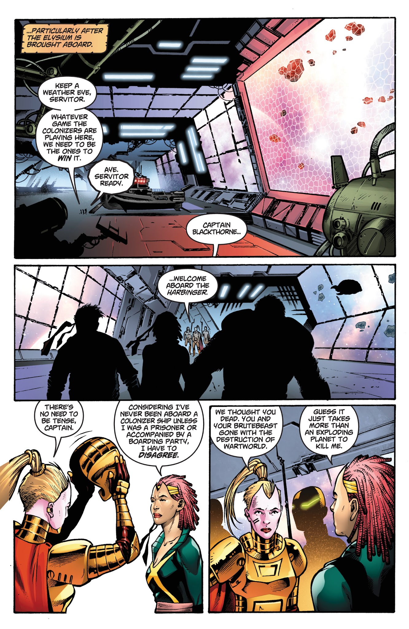 Read online Swashbucklers: The Saga Continues comic -  Issue #2 - 6