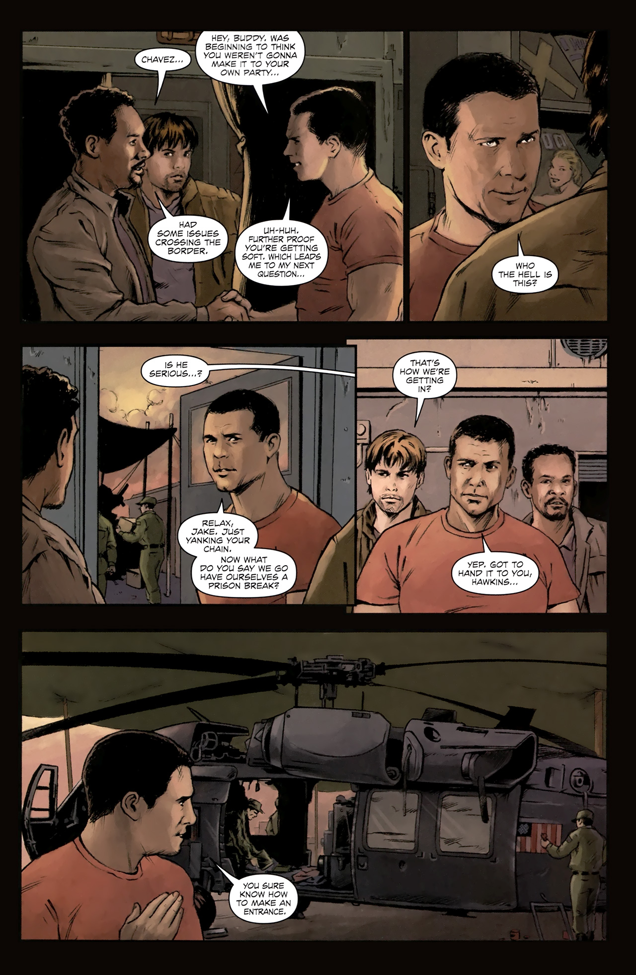 Read online Jericho comic -  Issue #3 - 6