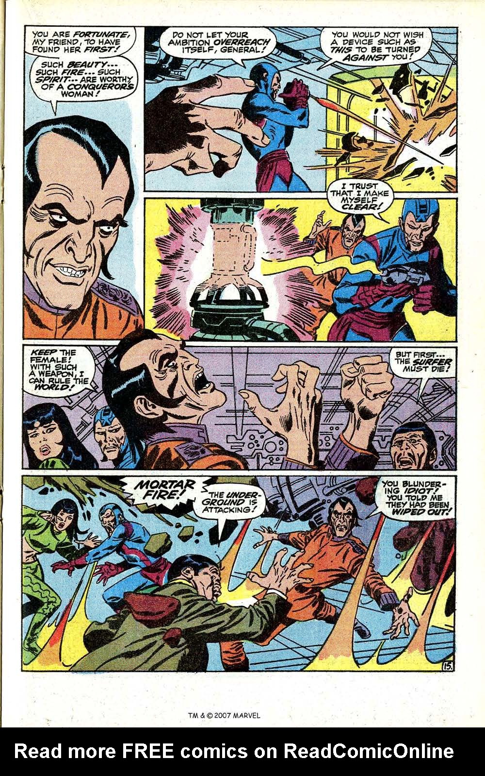 Read online Silver Surfer (1968) comic -  Issue #11 - 21