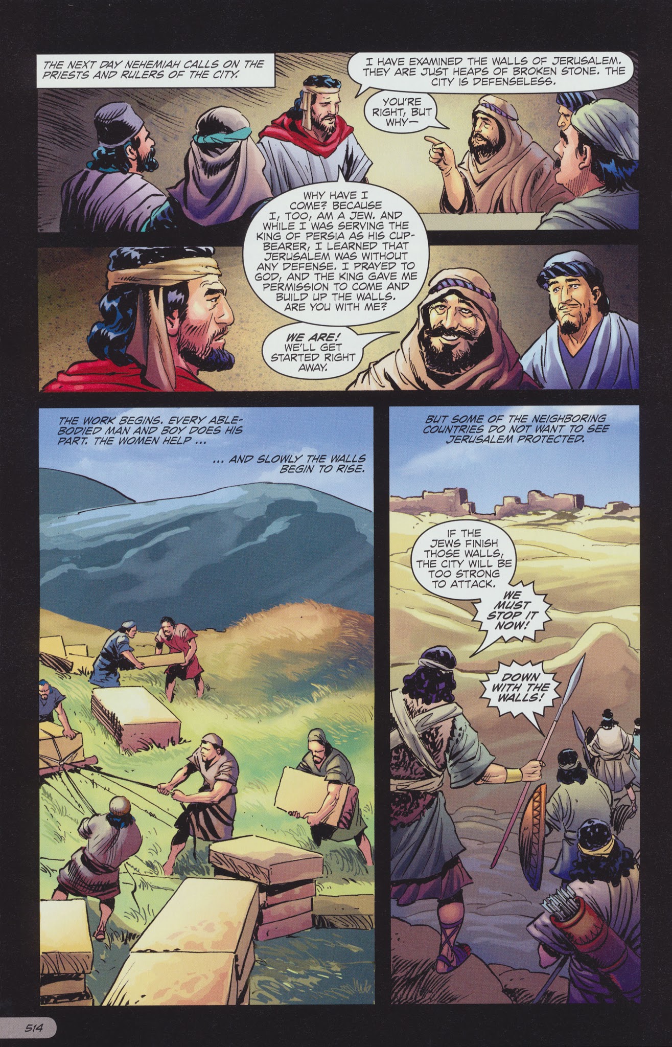 Read online The Action Bible comic -  Issue # TPB 2 - 137