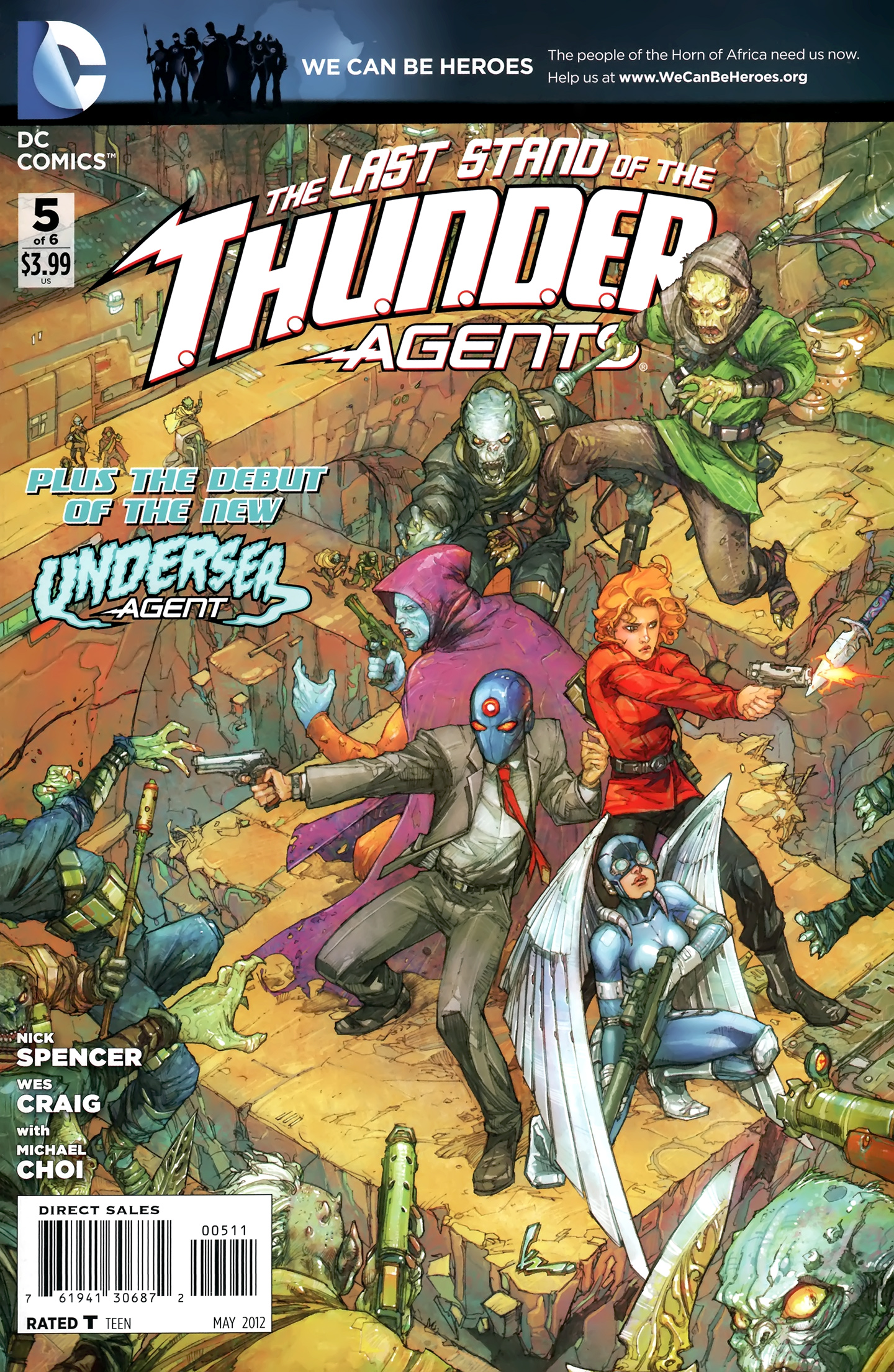 Read online T.H.U.N.D.E.R. Agents (2012) comic -  Issue #5 - 1