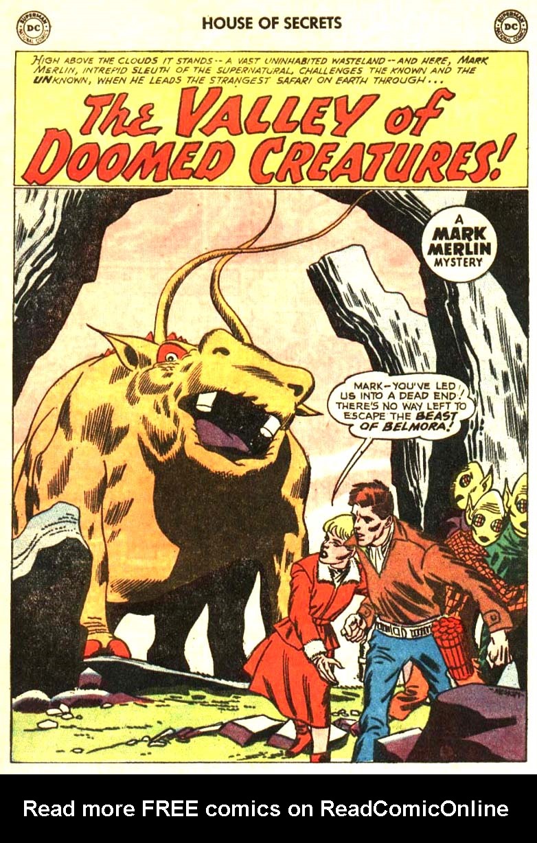 Read online House of Secrets (1956) comic -  Issue #44 - 25