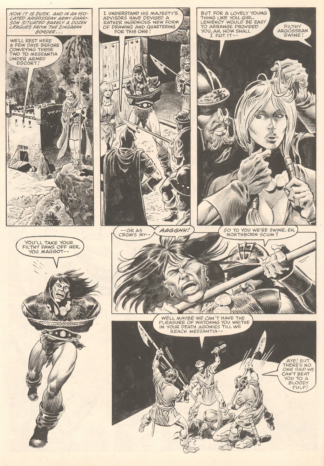 Read online The Savage Sword Of Conan comic -  Issue #106 - 22
