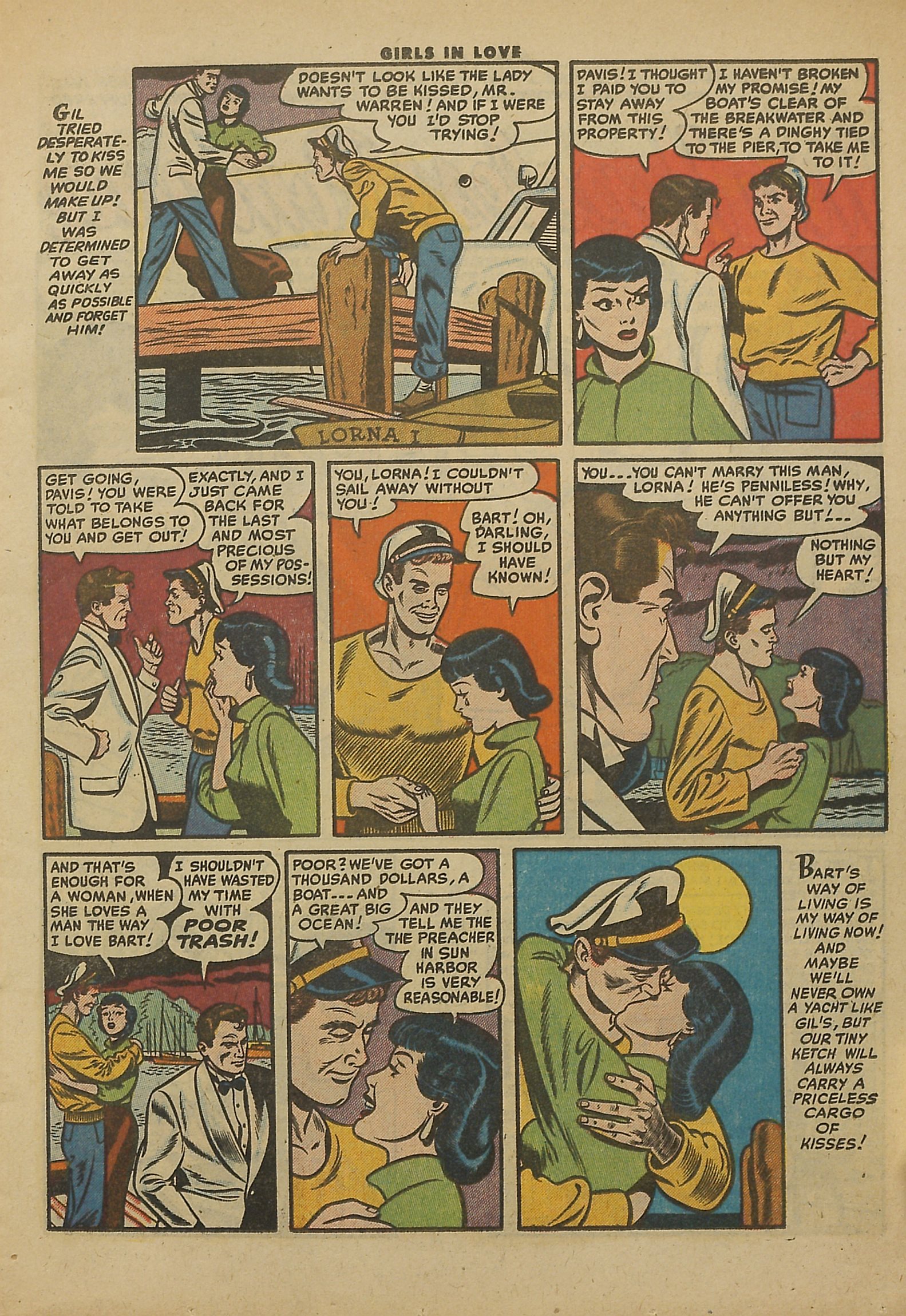 Read online Girls in Love (1955) comic -  Issue #55 - 11