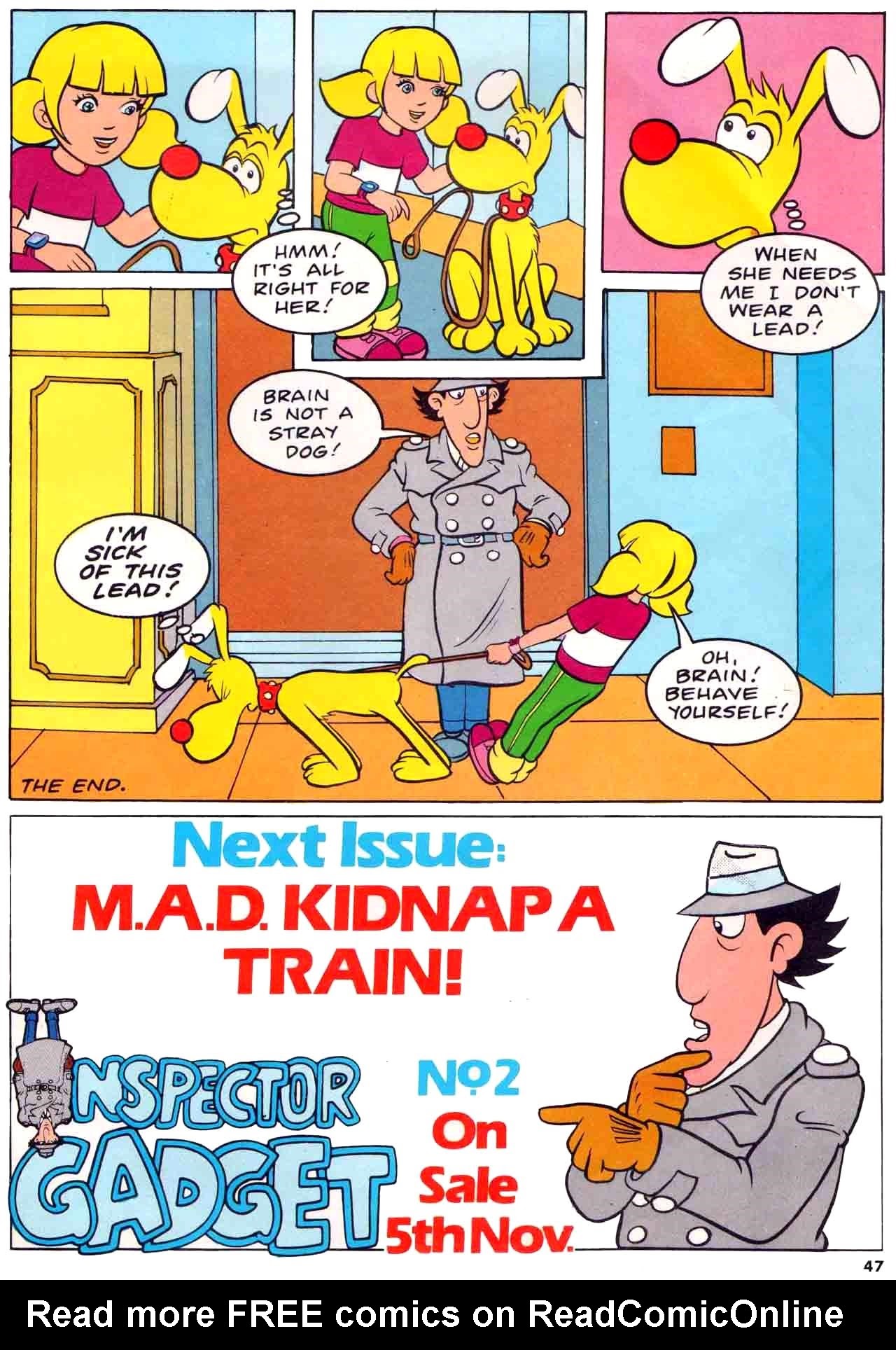 Read online Inspector Gadget (1975) comic -  Issue # Full - 47