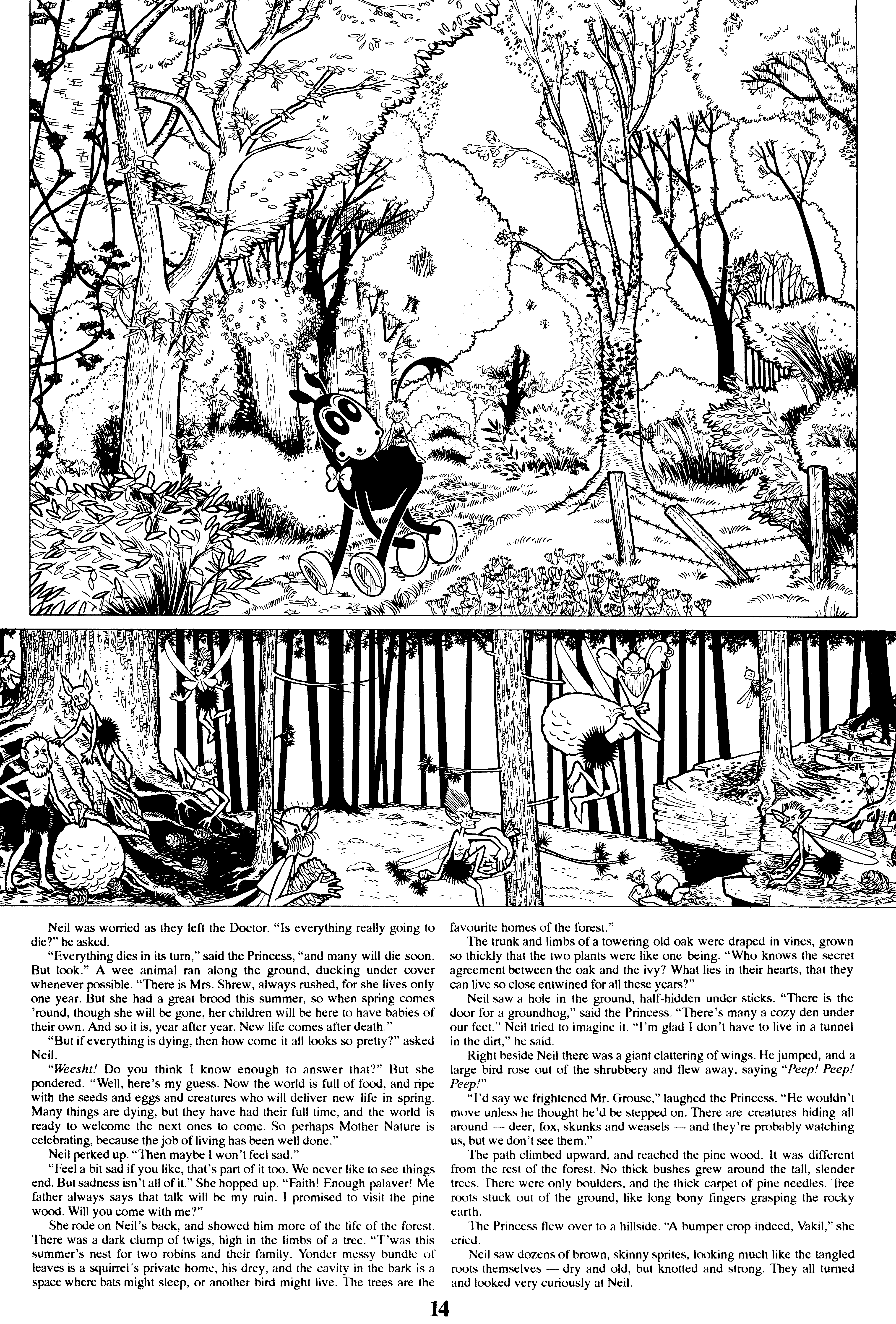 Read online Critters comic -  Issue #50 - 16