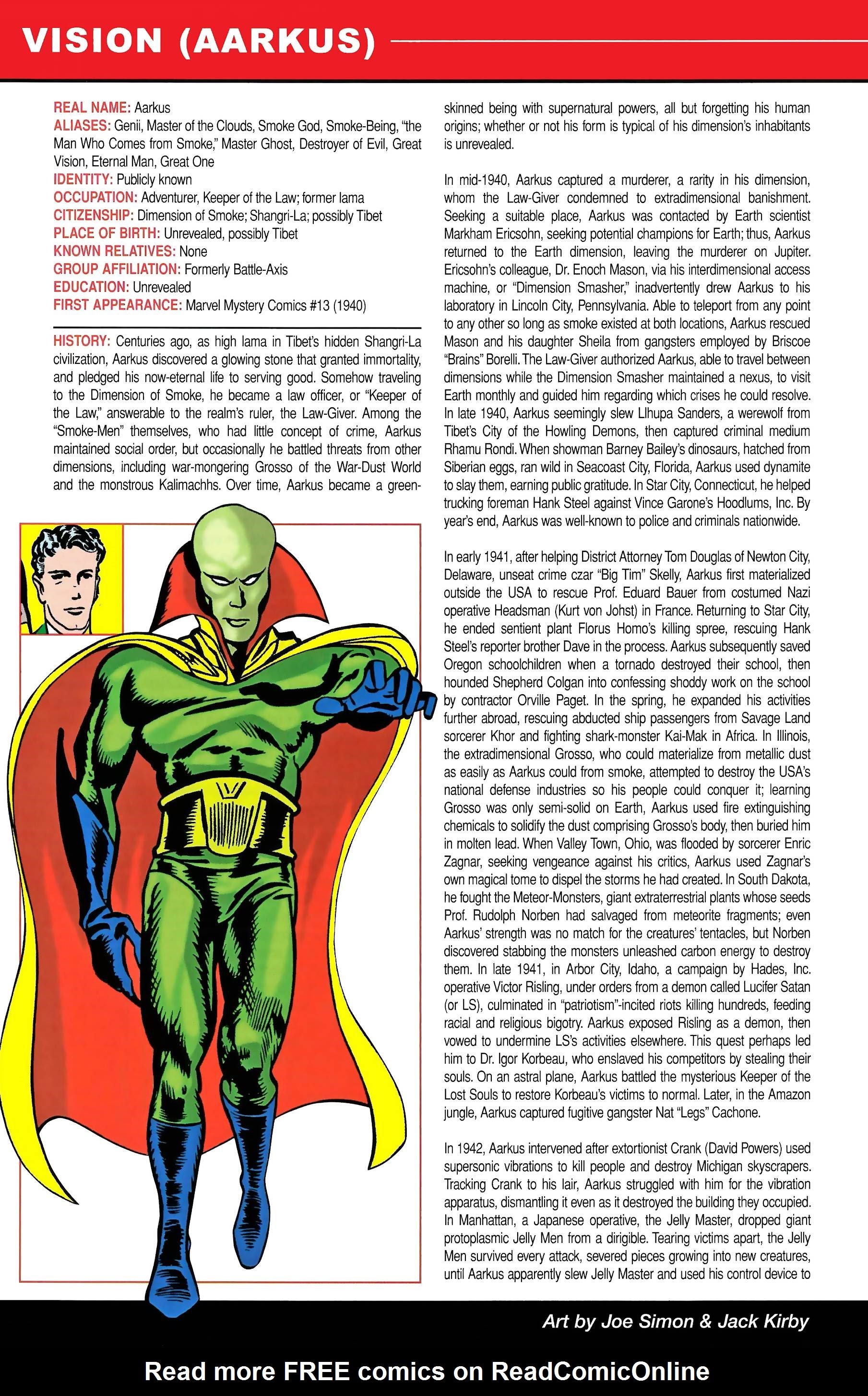 Read online Official Handbook of the Marvel Universe A to Z comic -  Issue # TPB 12 (Part 2) - 134