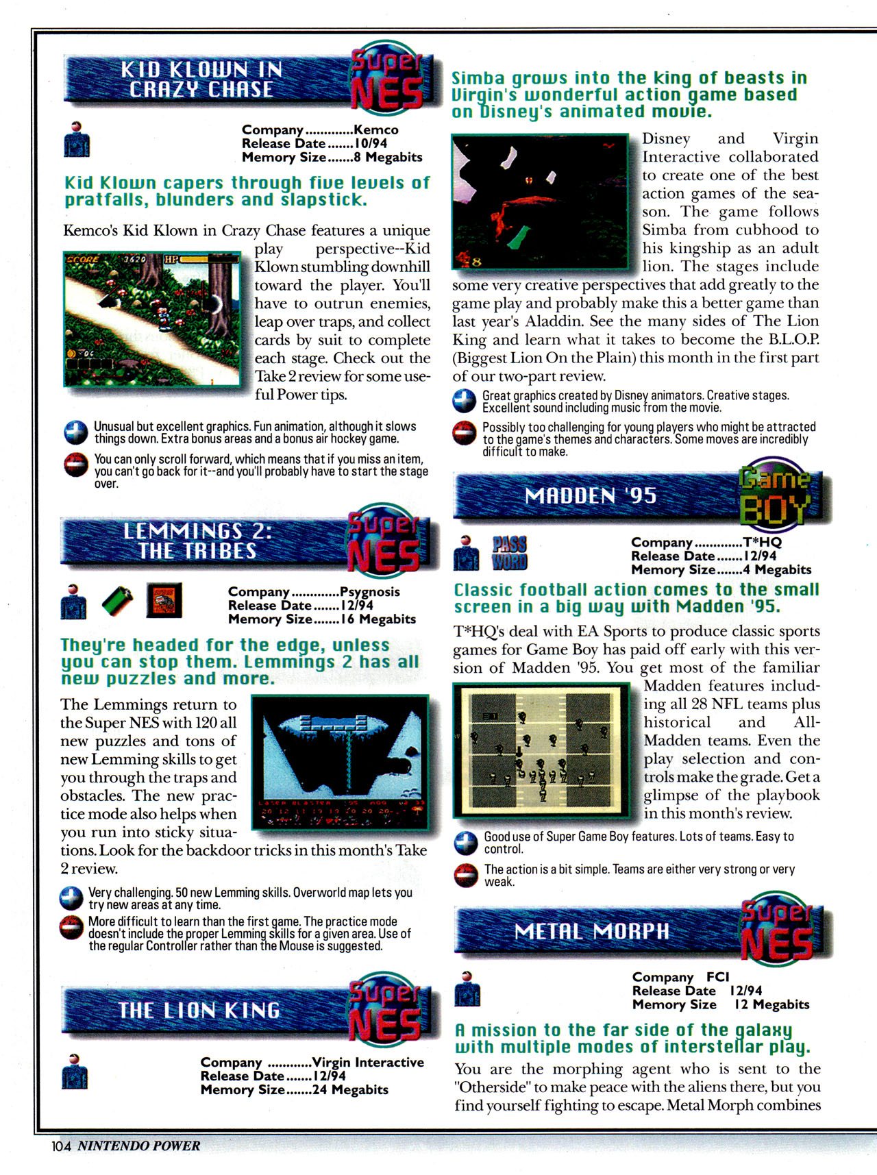 Read online Nintendo Power comic -  Issue #68 - 133