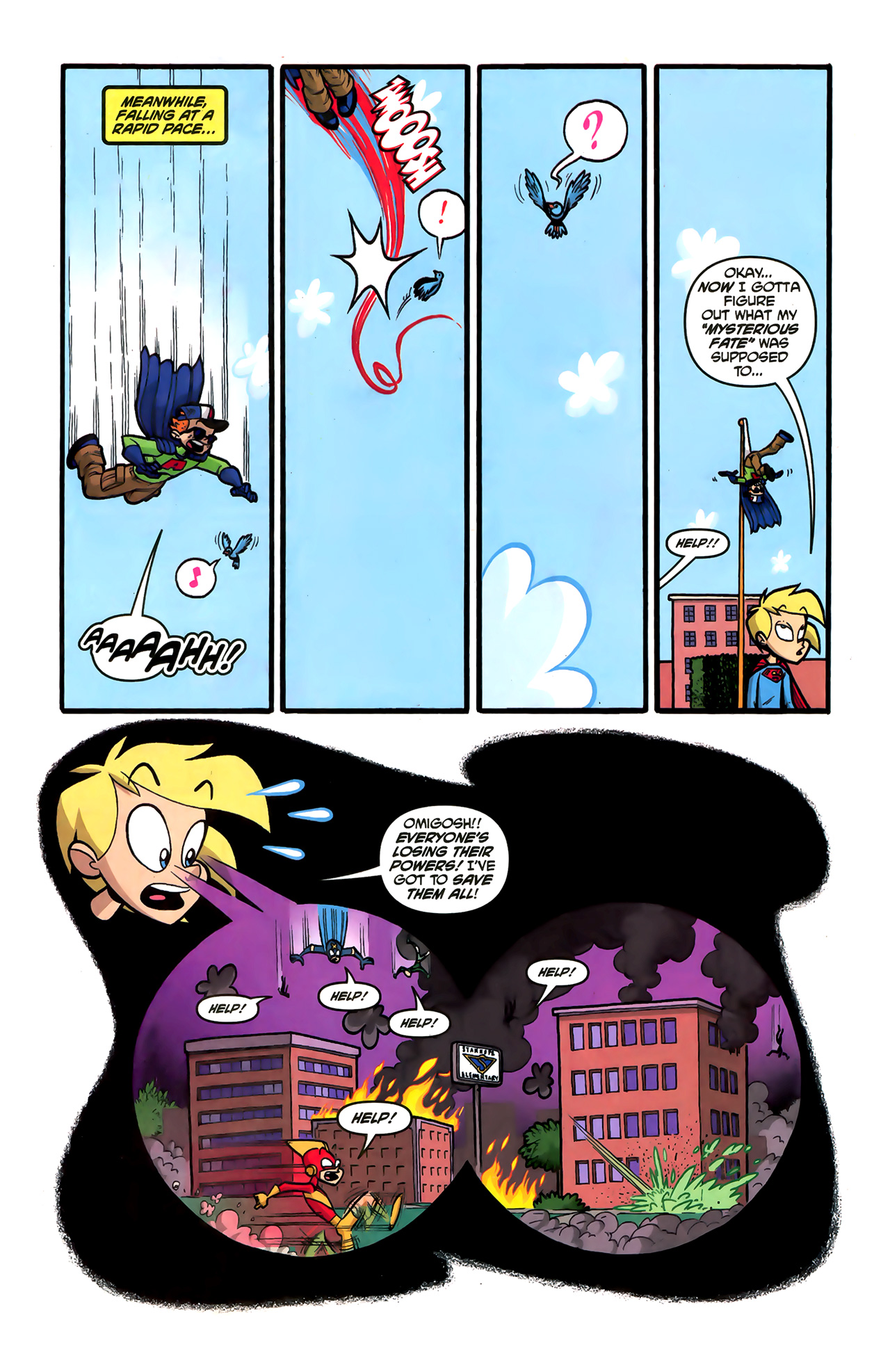 Read online Supergirl: Cosmic Adventures in the 8th Grade comic -  Issue #3 - 15