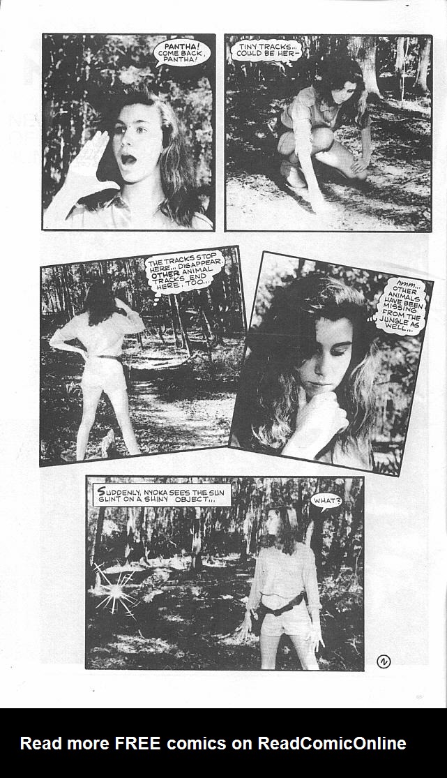 Read online The Further Adventures of Nyoka the Jungle Girl comic -  Issue #4 - 4