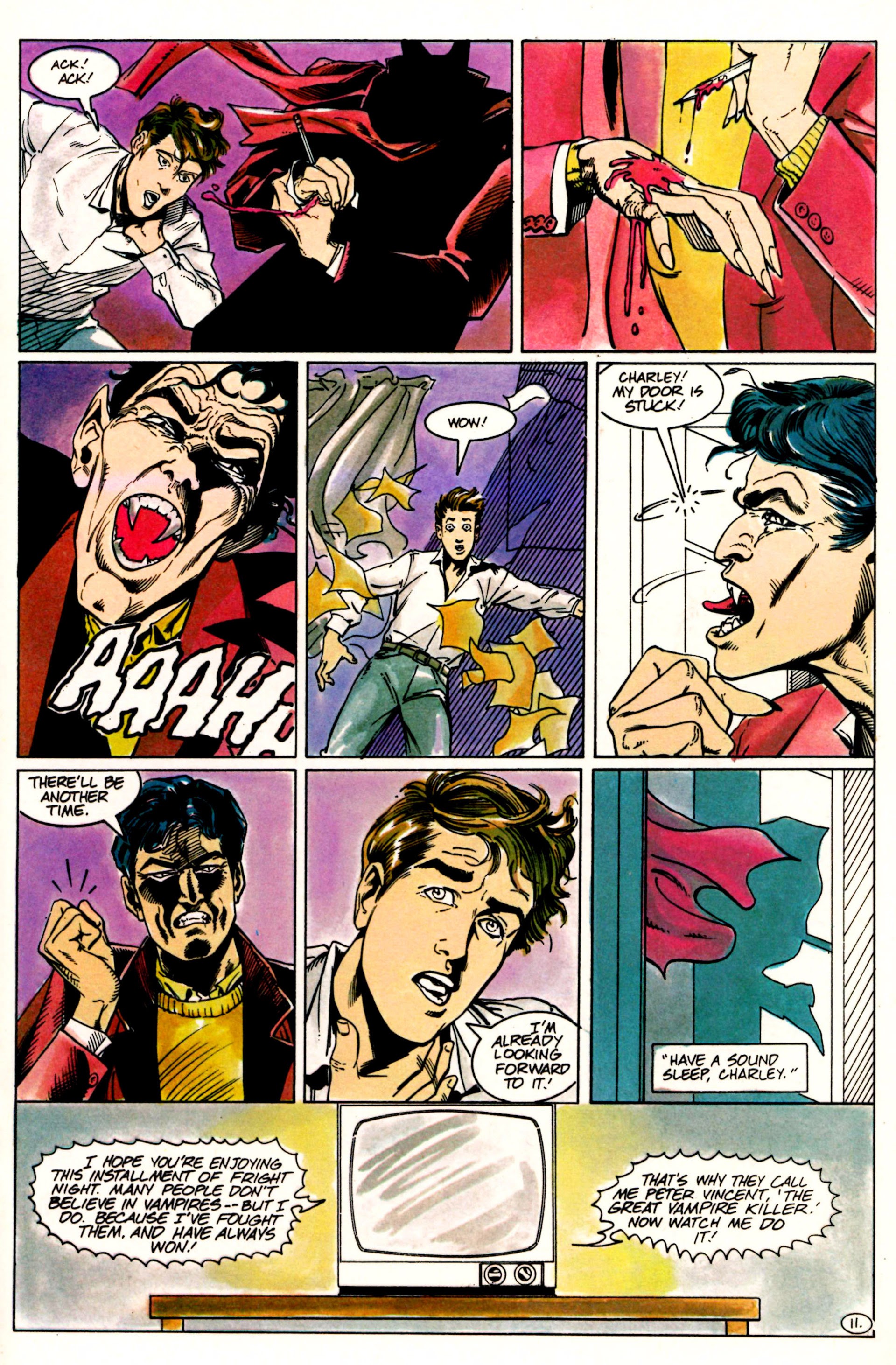 Read online Fright Night (1988) comic -  Issue #1 - 13