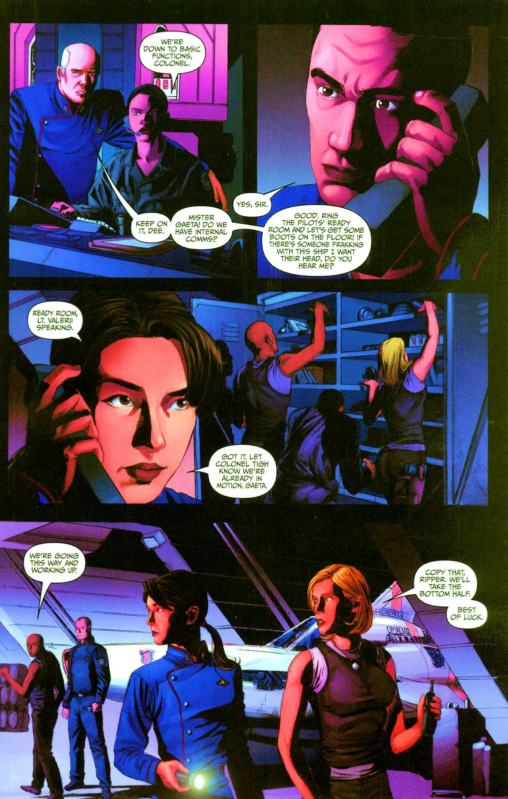 Battlestar Galactica: Season Zero issue 9 - Page 6