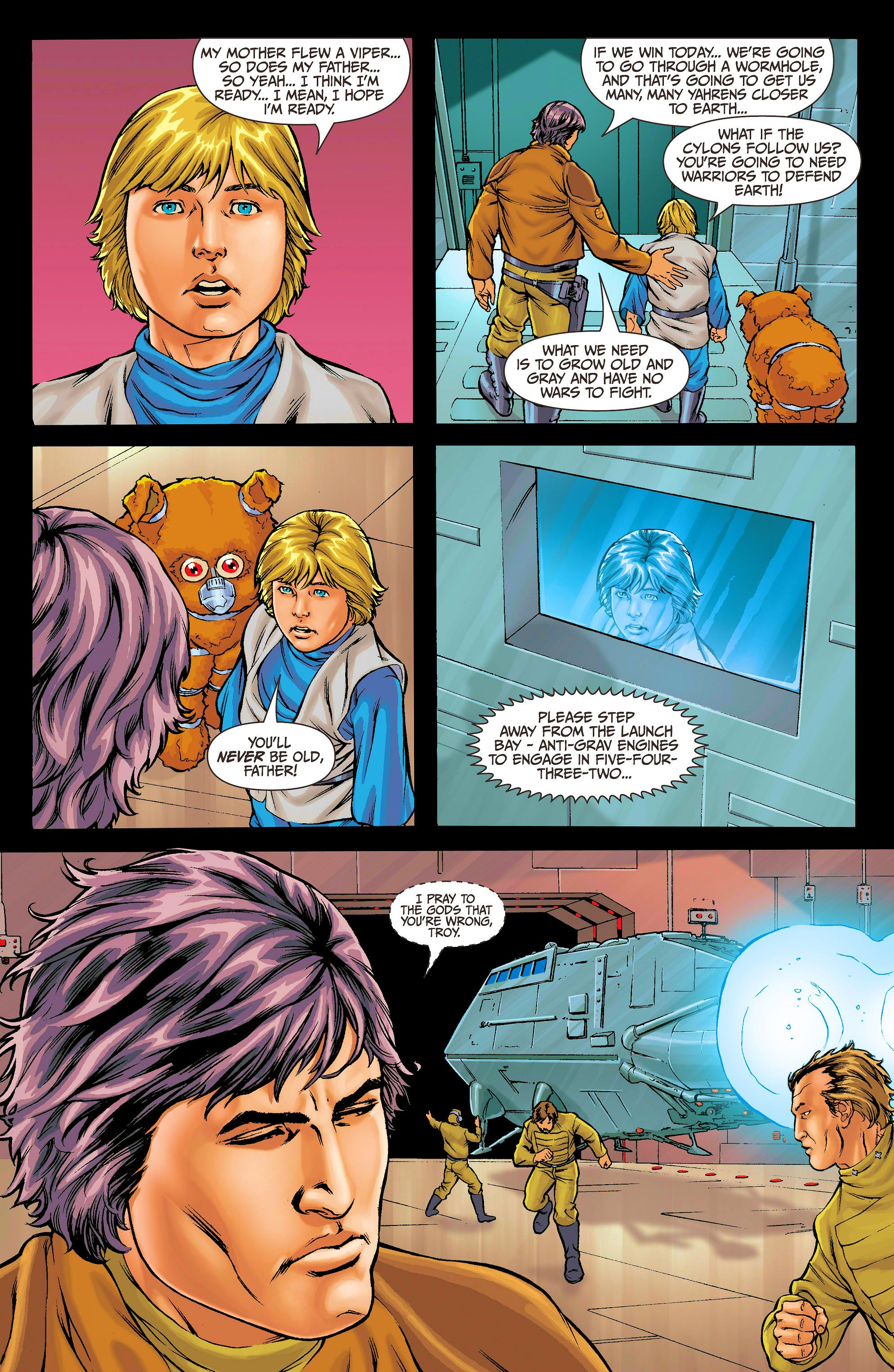 Read online Battlestar Galactica: Cylon Apocalypse comic -  Issue #3 - 14