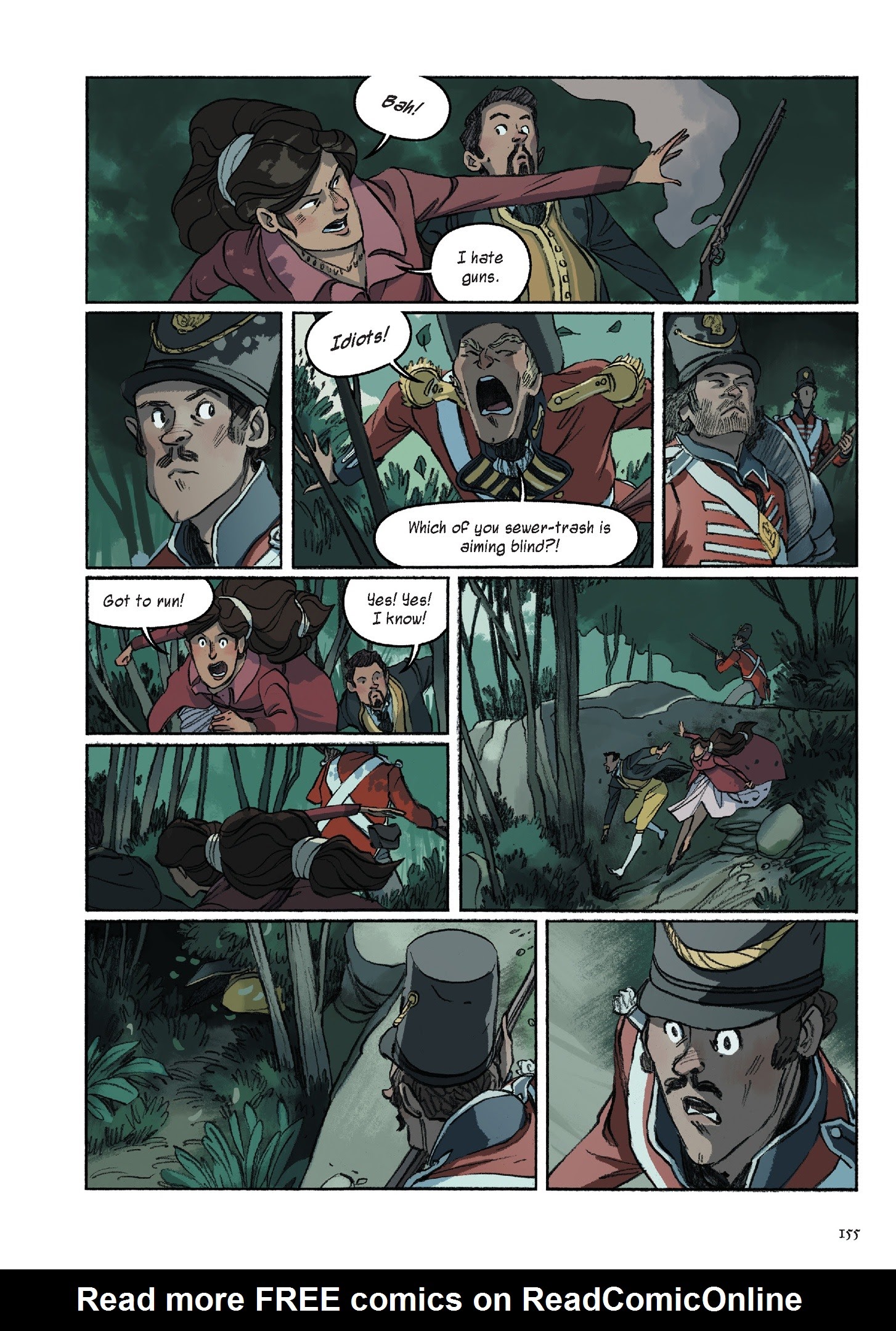 Read online Delilah Dirk and the King's Shilling comic -  Issue # TPB (Part 2) - 54