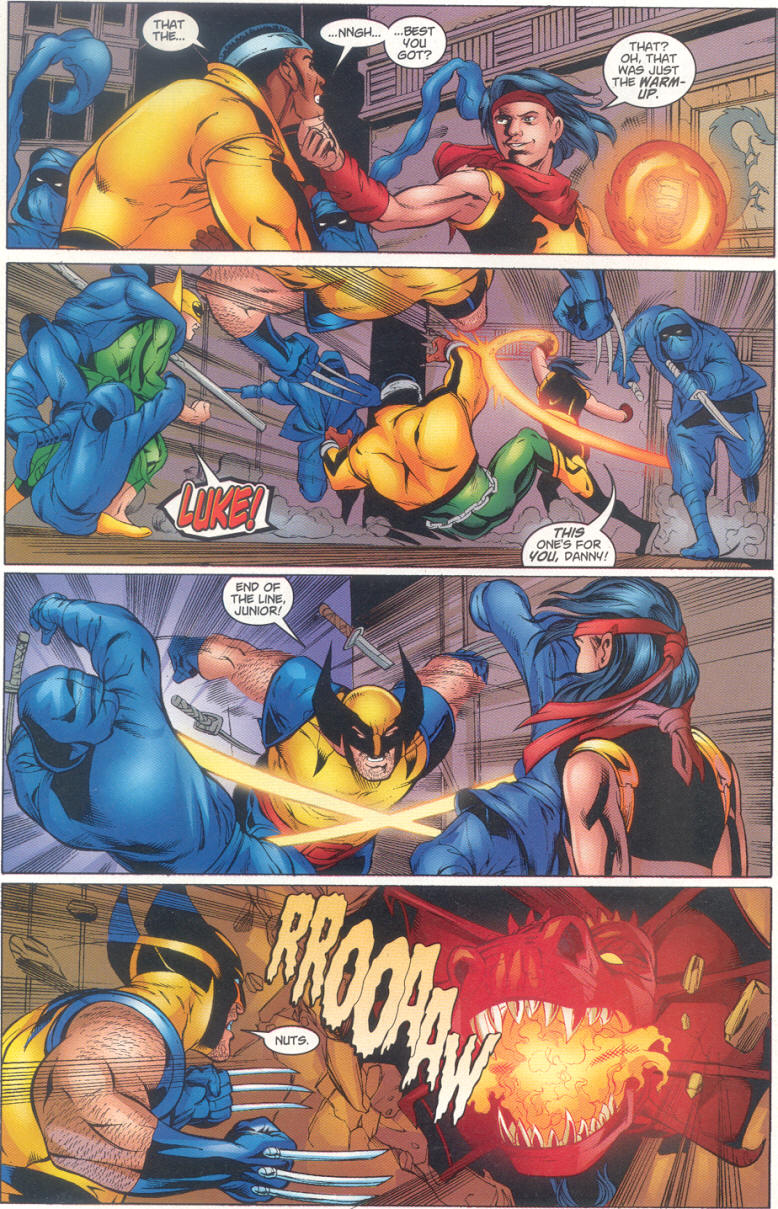 Read online Iron Fist / Wolverine comic -  Issue #4 - 7