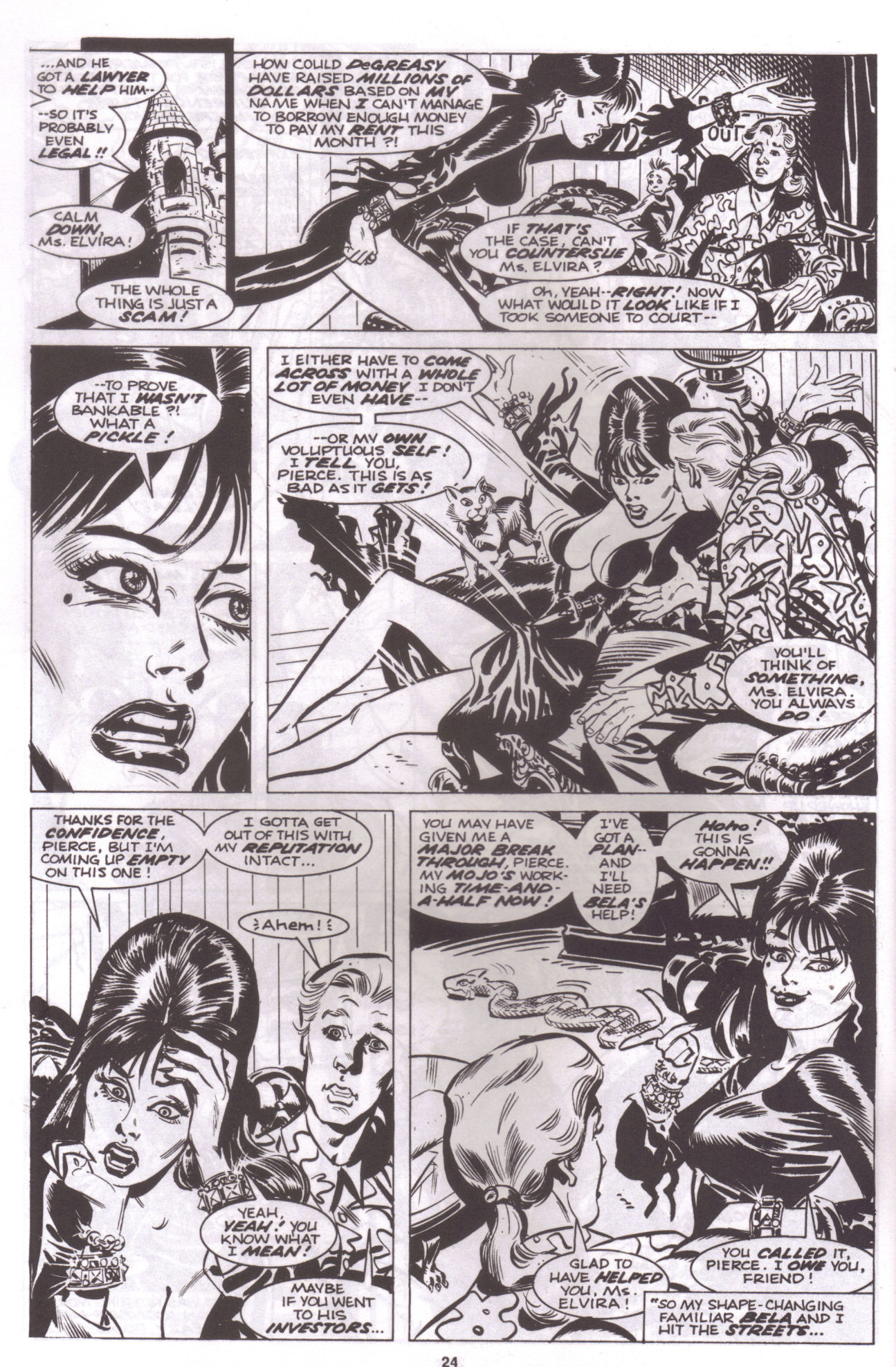 Read online Elvira, Mistress of the Dark comic -  Issue #16 - 23