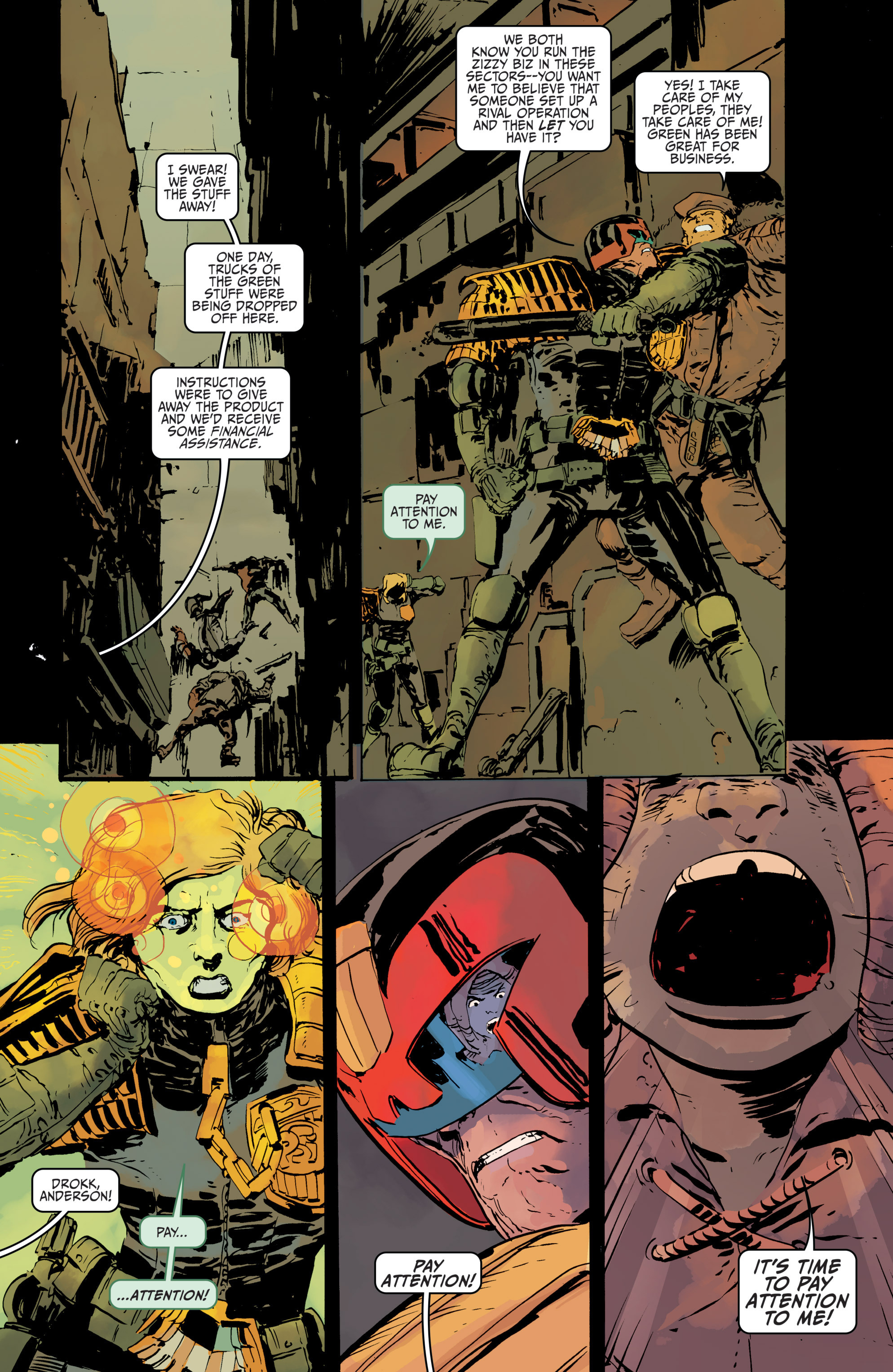 Read online Judge Dredd (2015) comic -  Issue #5 - 10