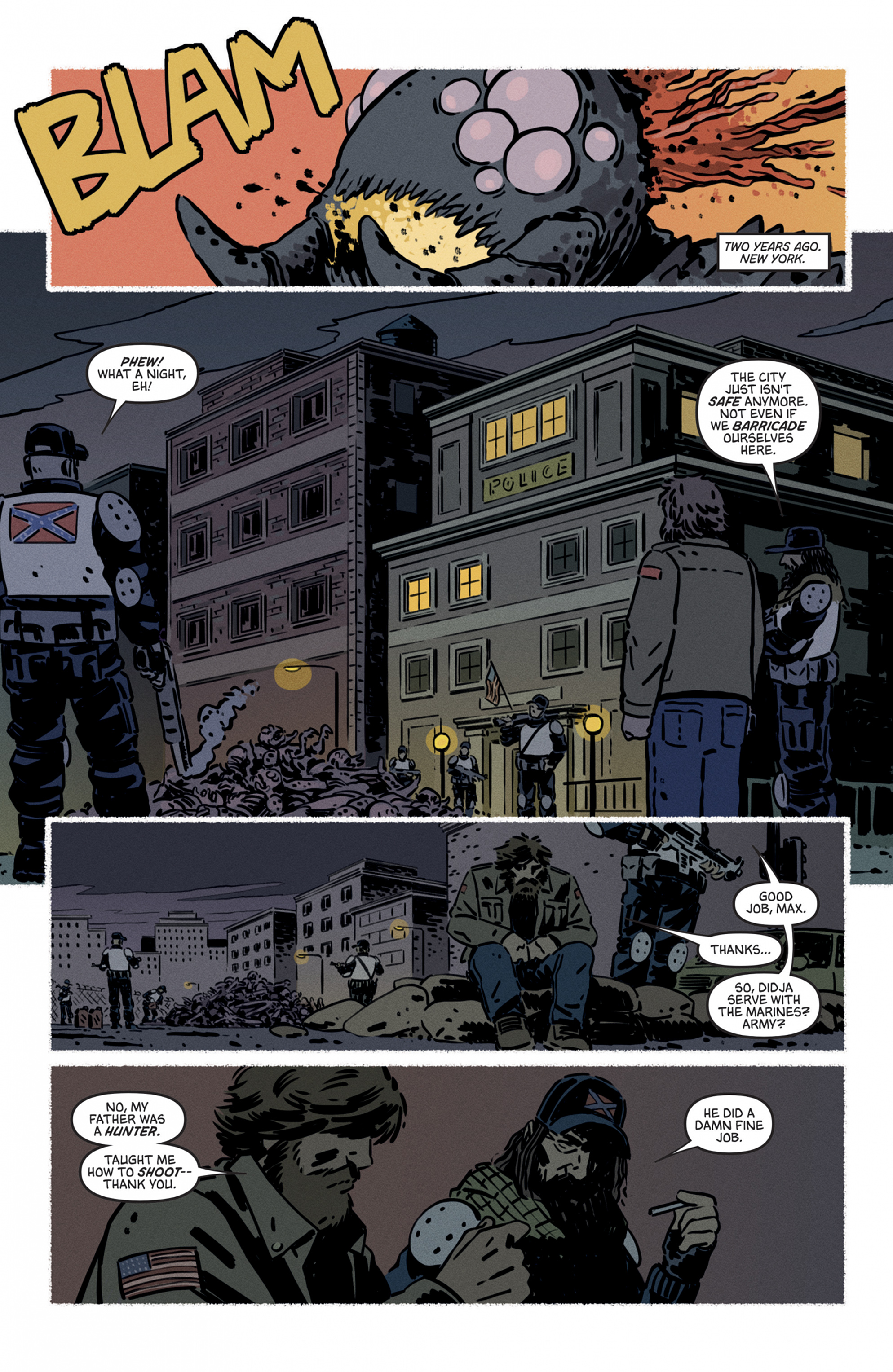 Read online Locust comic -  Issue #3 - 3