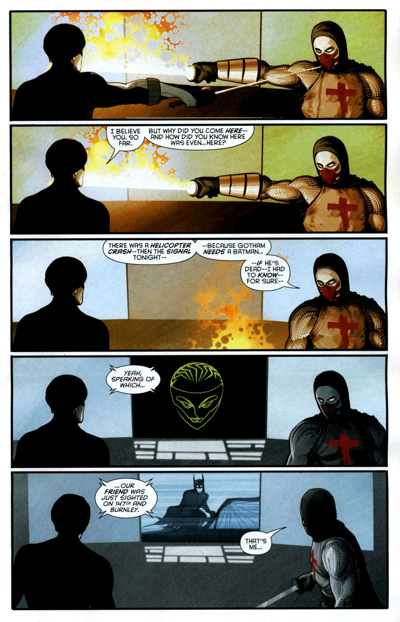Read online Azrael: Death's Dark Knight comic -  Issue #3 - 13