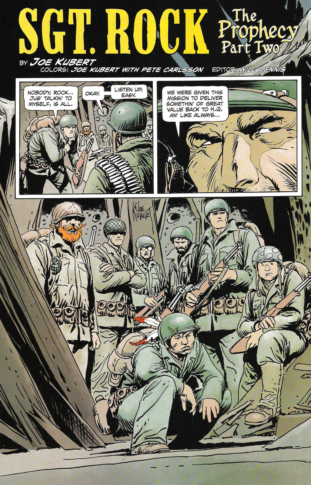 Read online Sgt. Rock: The Prophecy comic -  Issue #2 - 3