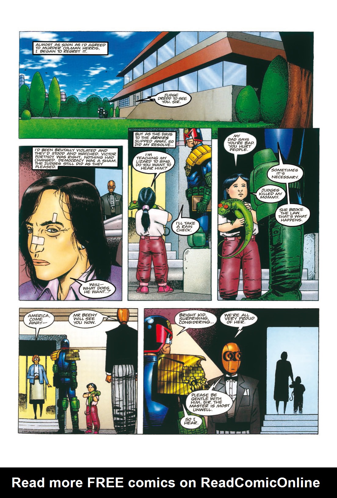 Read online Judge Dredd: America comic -  Issue # TPB - 94