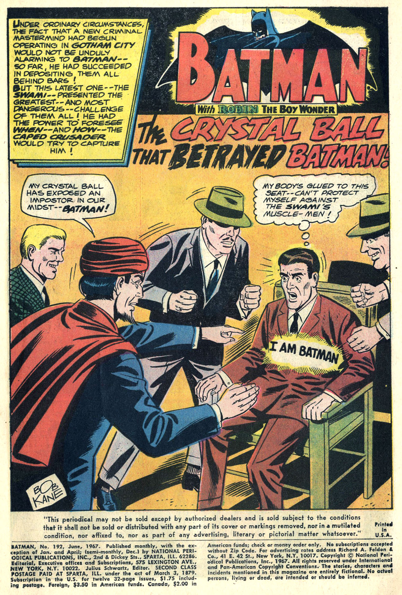 Read online Batman (1940) comic -  Issue #192 - 3
