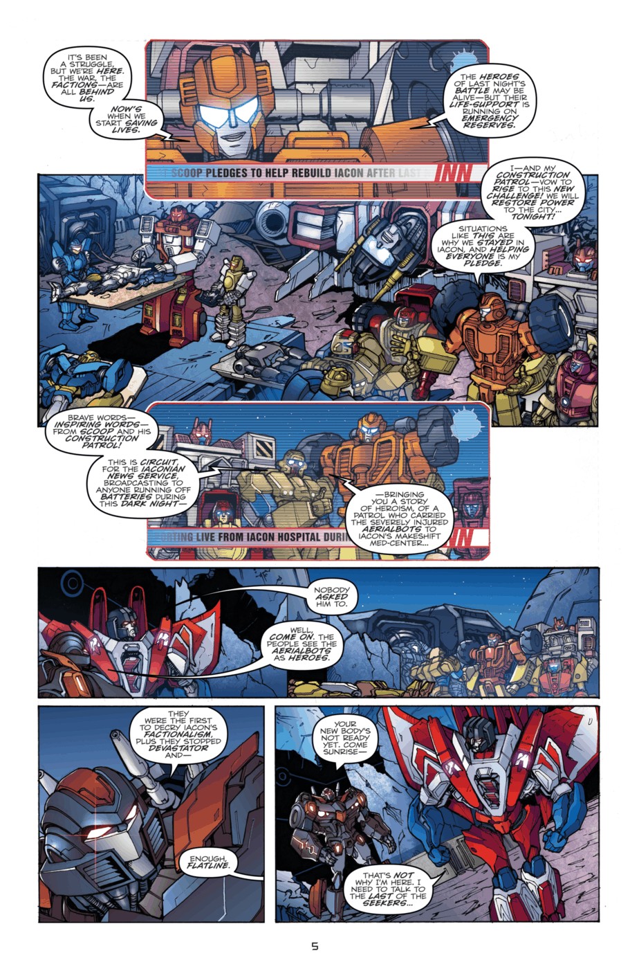 Read online Transformers: Robots In Disguise (2012) comic -  Issue #20 - 8