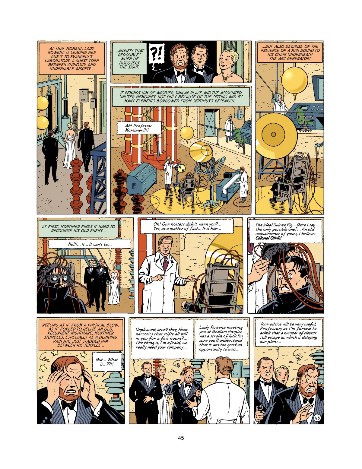 Read online Blake & Mortimer comic -  Issue #20 - 45
