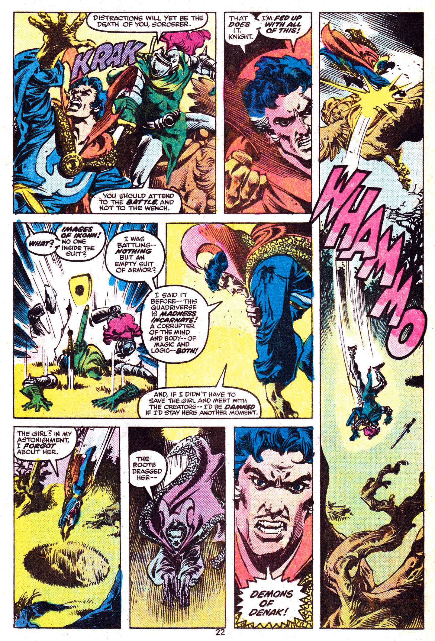 Read online Doctor Strange (1974) comic -  Issue #23 - 24