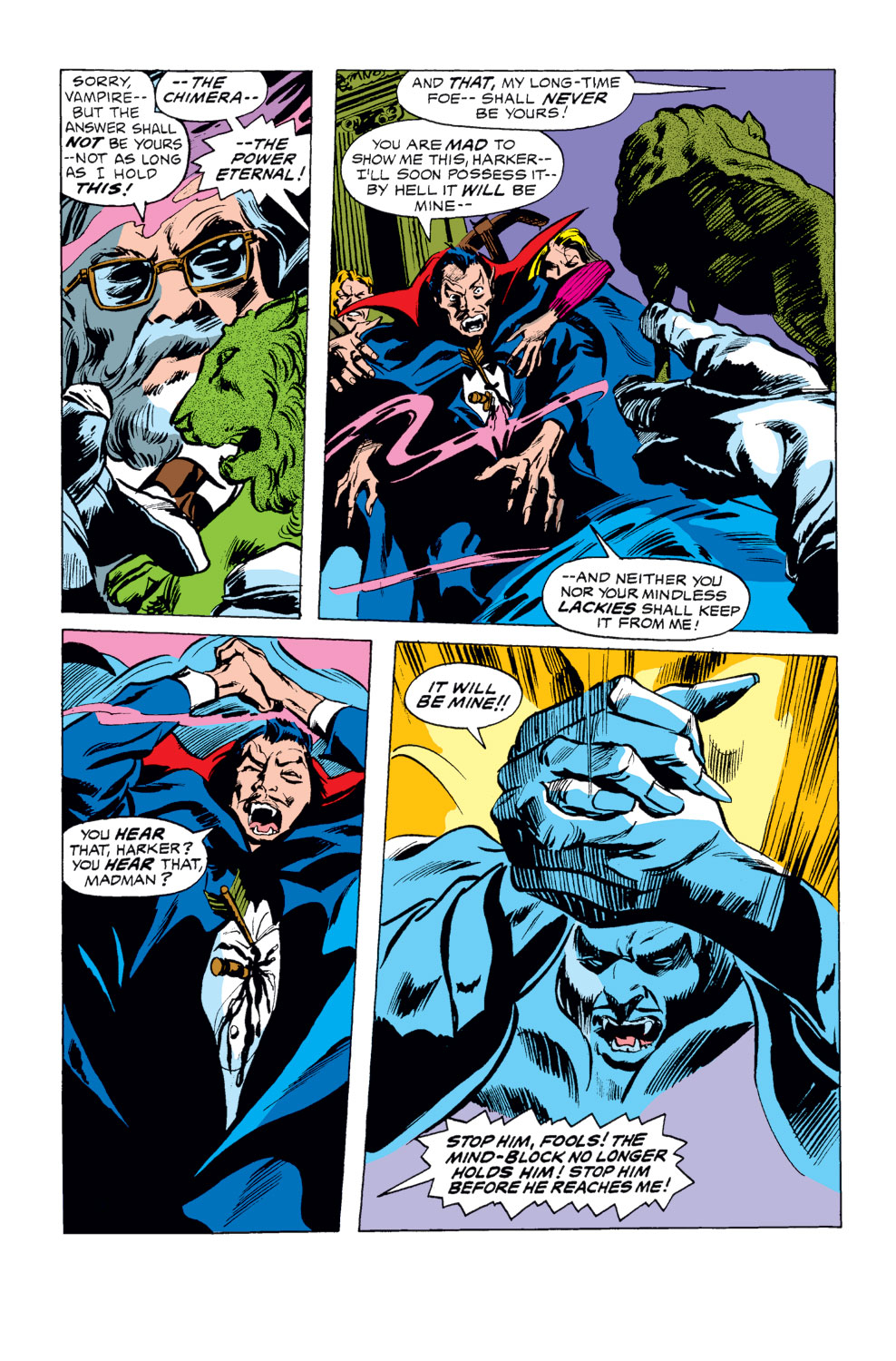 Read online Tomb of Dracula (1972) comic -  Issue #28 - 14