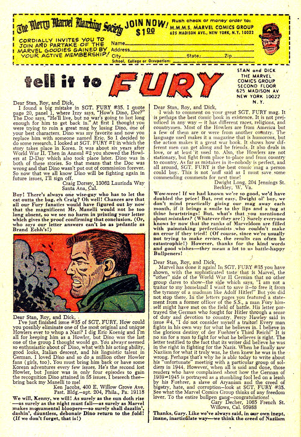 Read online Sgt. Fury comic -  Issue #38 - 32