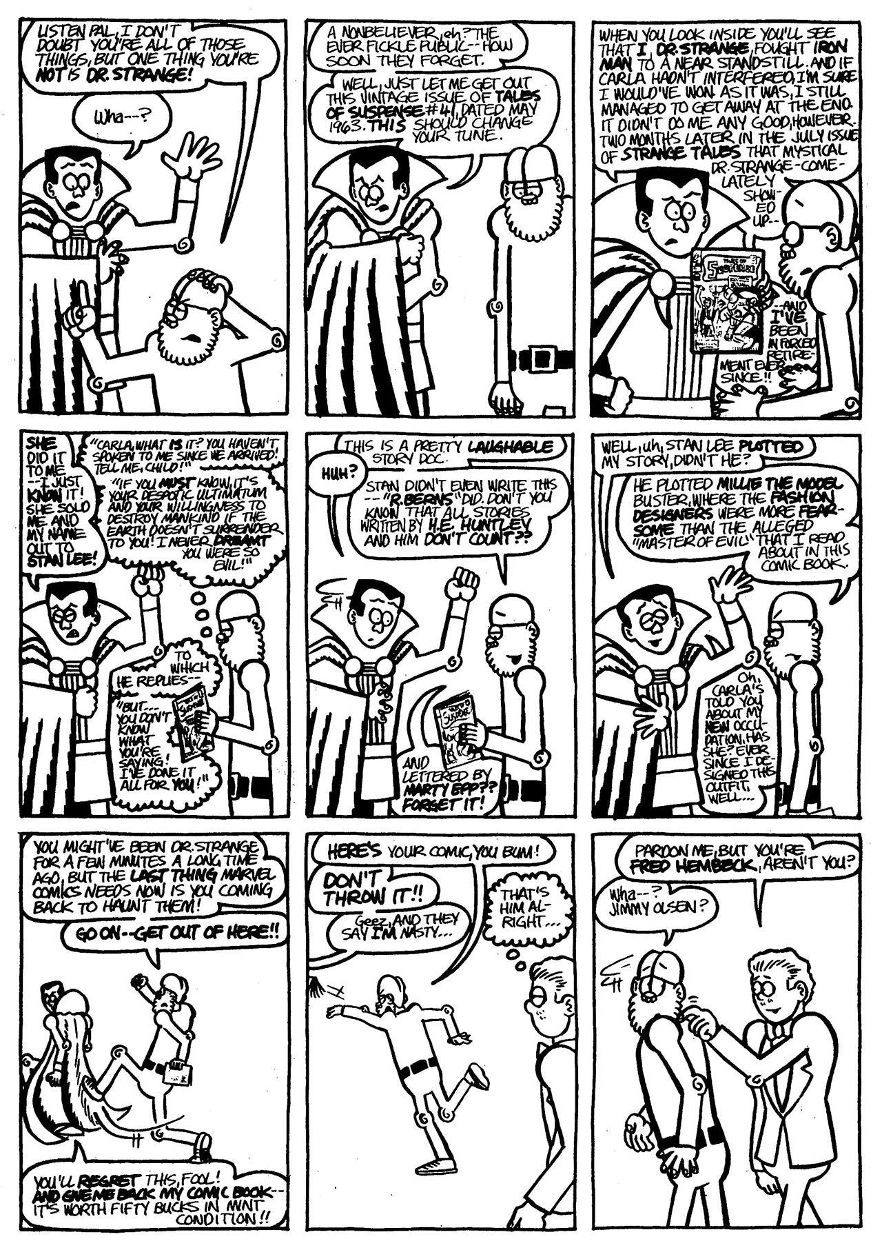 Read online The Nearly Complete Essential Hembeck Archives Omnibus comic -  Issue # TPB (Part 3) - 53