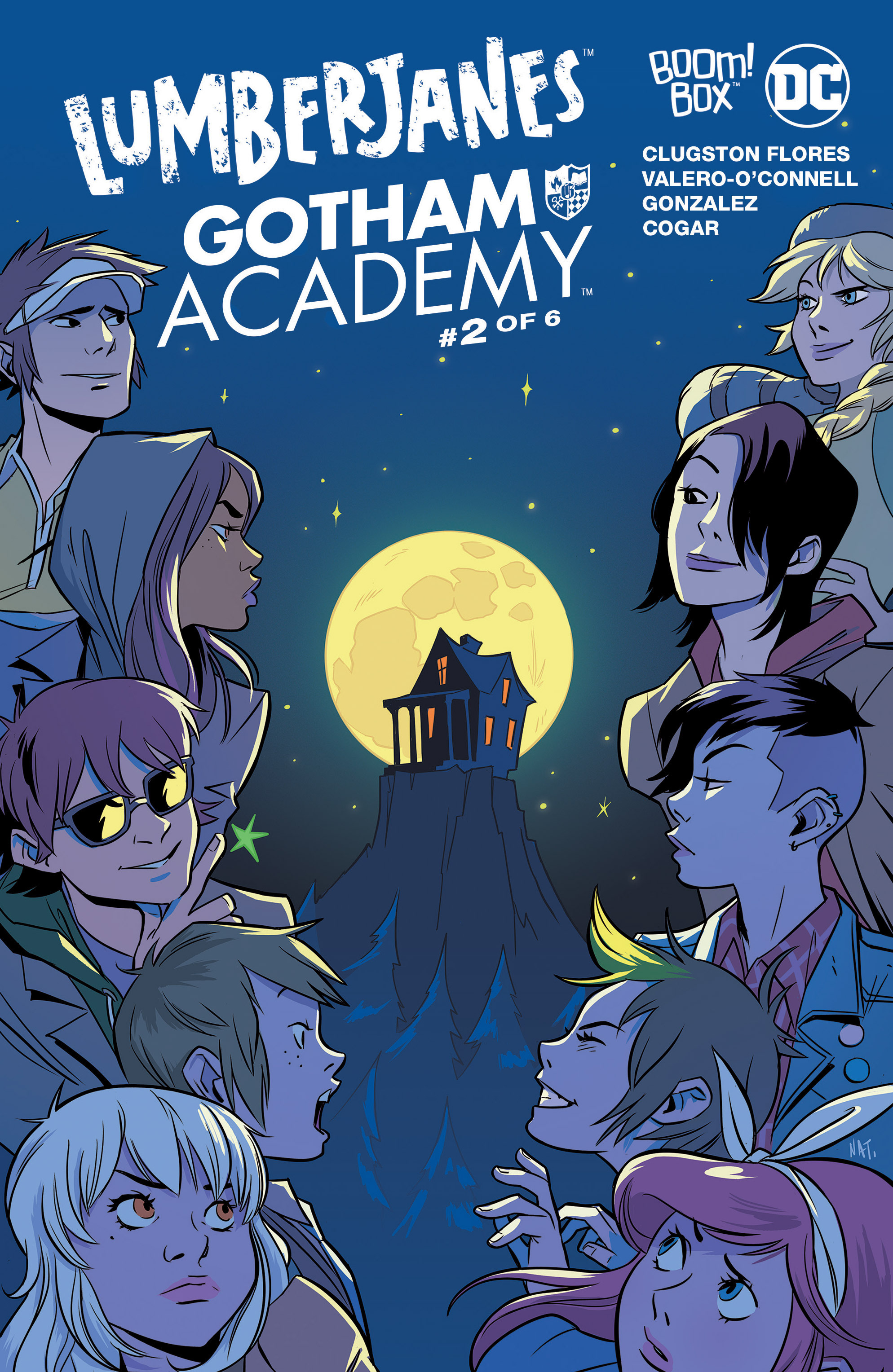 Read online Lumberjanes/Gotham Academy comic -  Issue #2 - 1