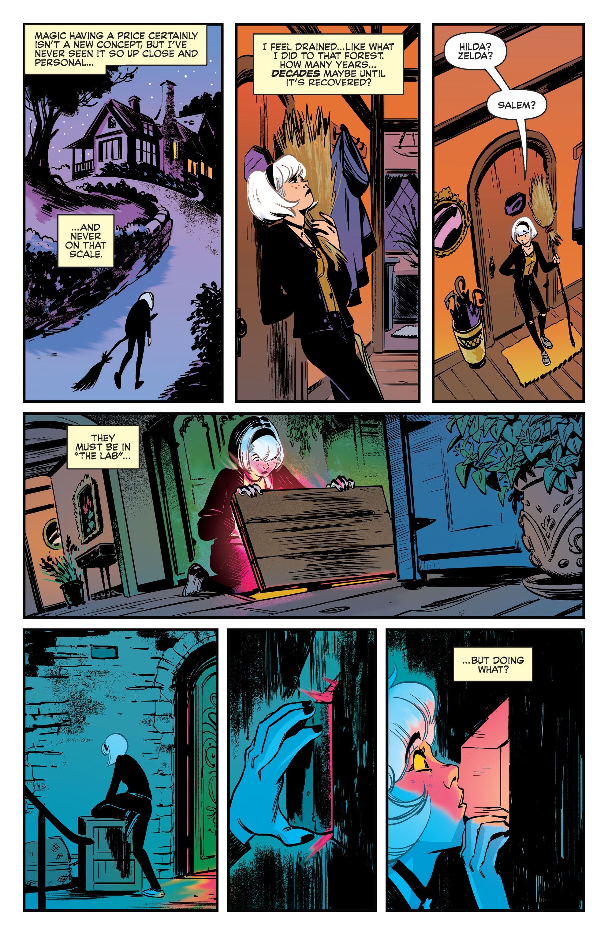 Read online Sabrina the Teenage Witch (2020) comic -  Issue #3 - 4